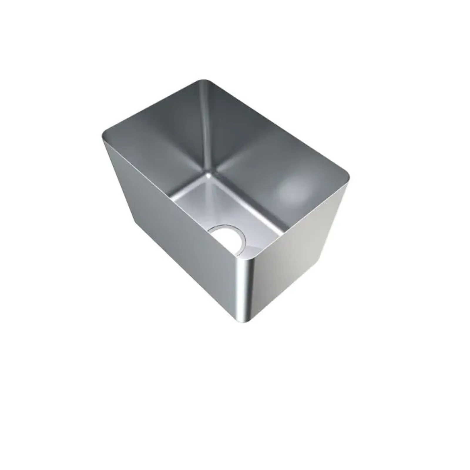 3Monkeez HF15 - 1.2mm Premium Hand Fabricated Sink Bowl, 450x300x300