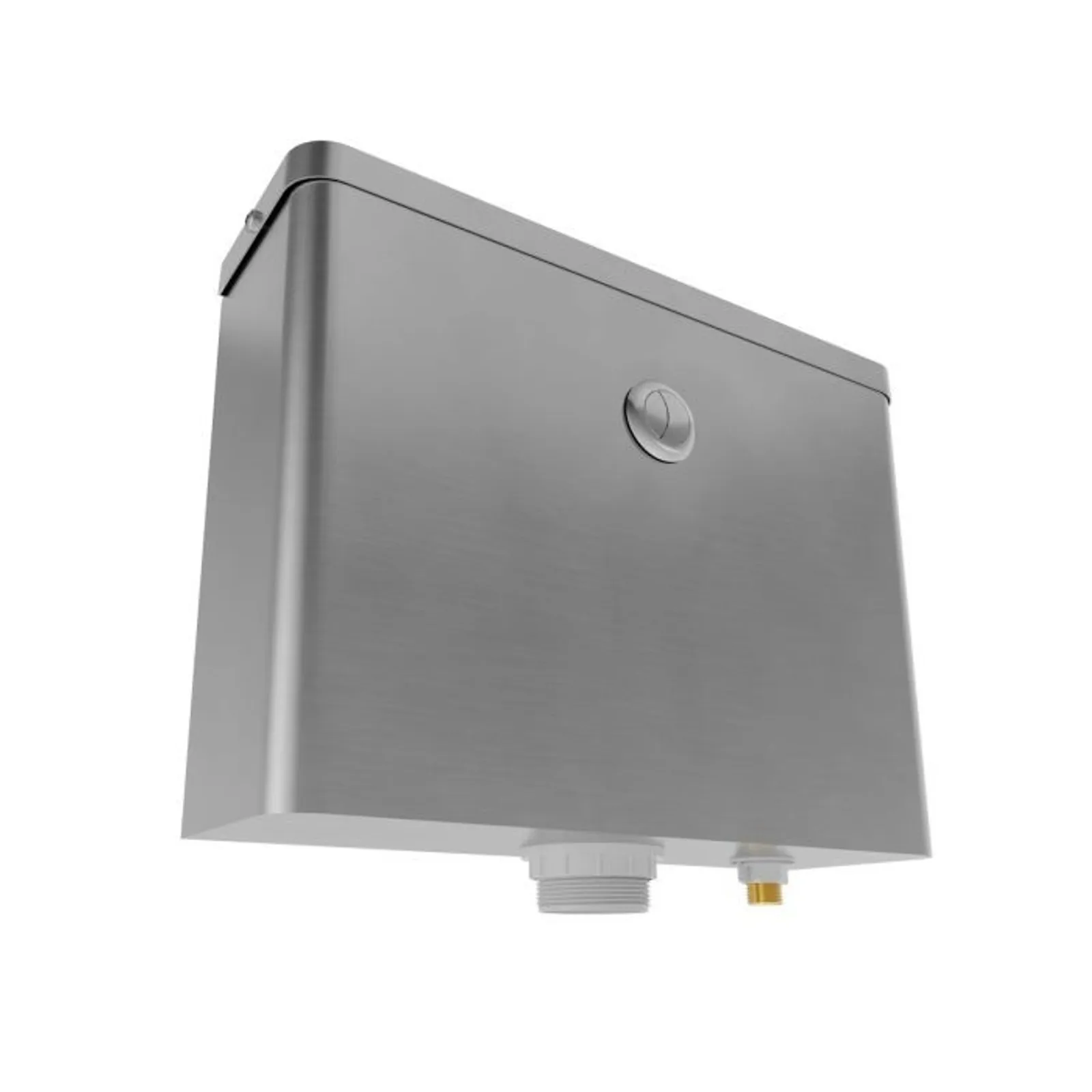 3Monkeez AB-CIS-FP - Dual Flush Front Press Cistern Stainless Steel