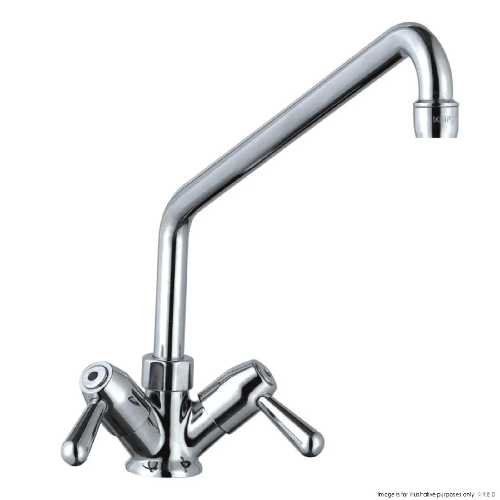 Sunmixer T20138 - Deck Mounted Faucet with 2 Side-Handles