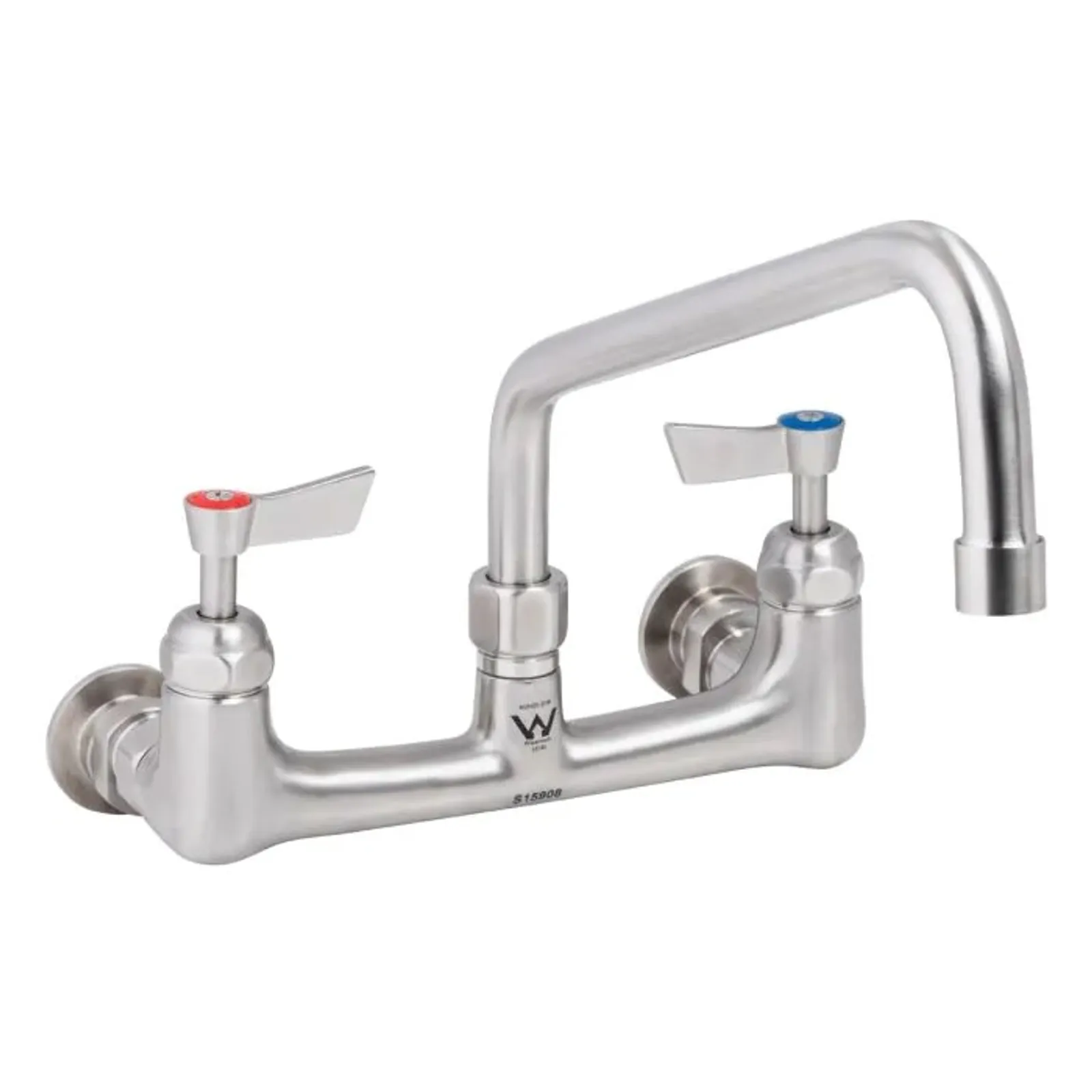 3Monkeez T-3MEW06 - Stainless Steel Exposed Wall Tap Body With 6" Spout
