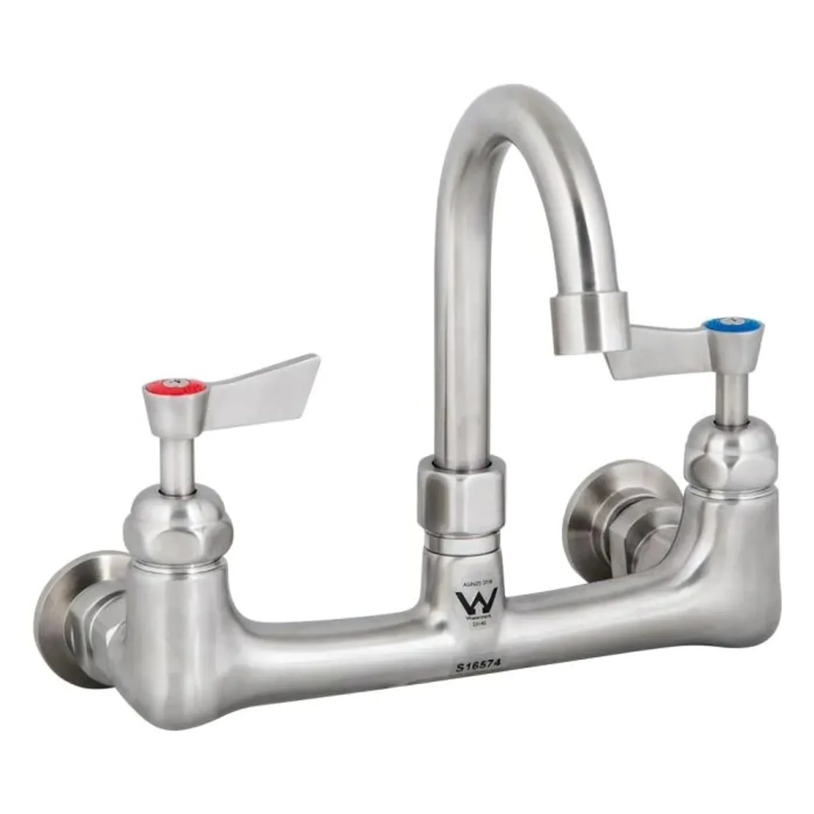 Guardian Tapware T-3MEWG07 - Stainless Steel Exposed Wall Mount Body with Gooseneck Swivel Spout