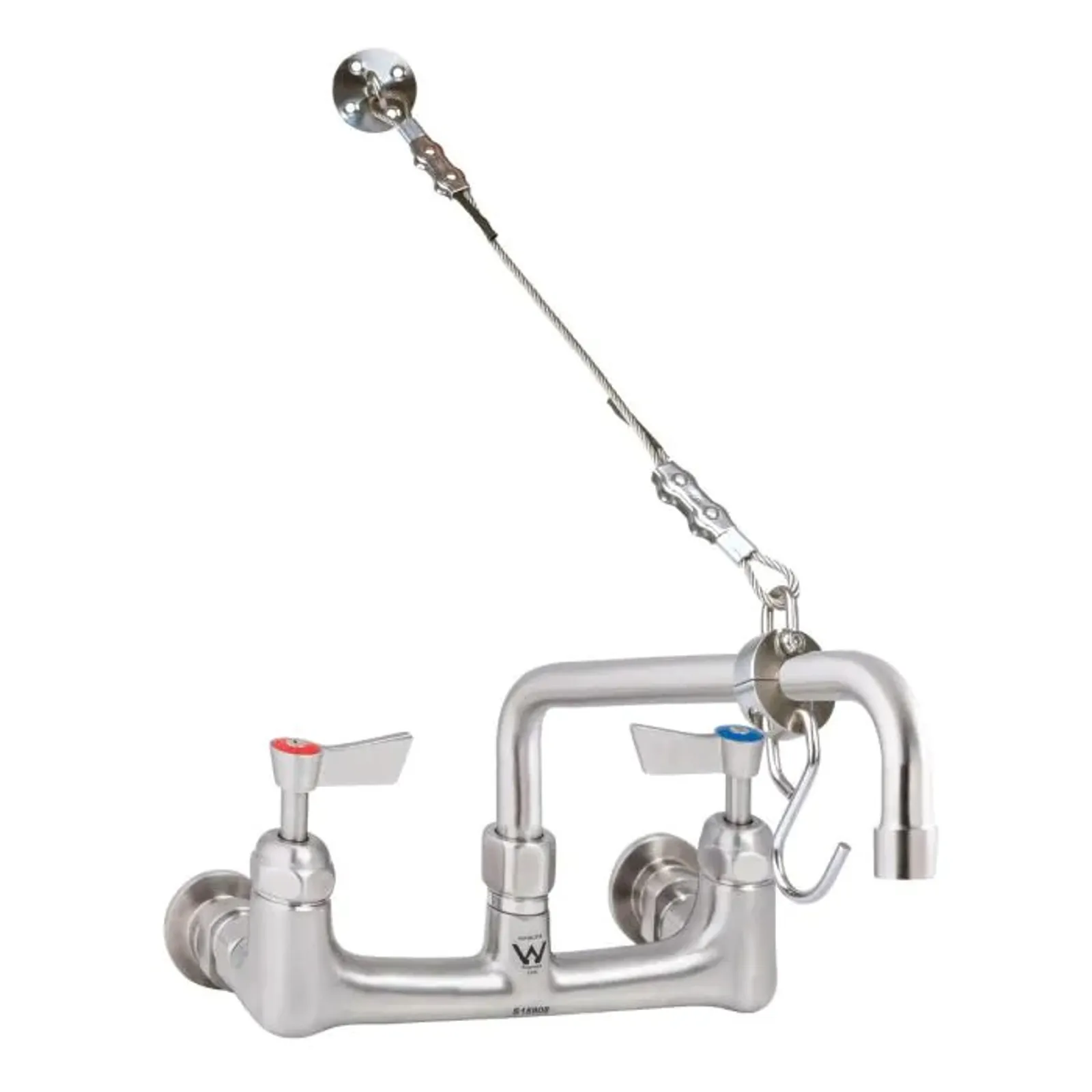 Guardian Tapware T-3MCSKIT-E08 - Cleaners Sink Exposed Wall Mount Body with Fixed Spout and Wall Bracket