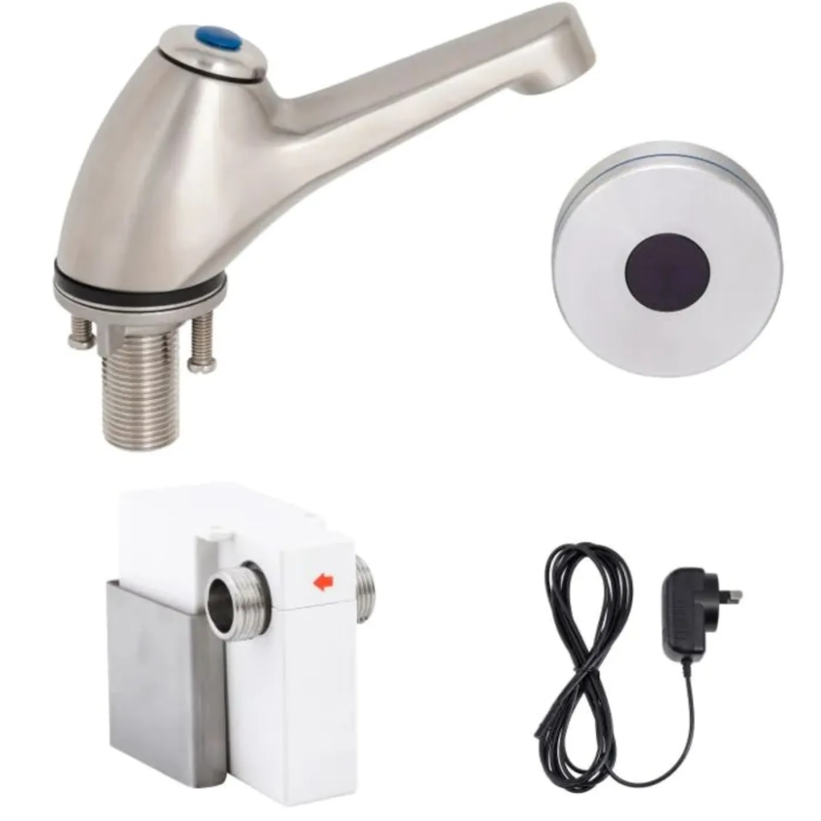 Guardian Zero Touch T-3MSS-PTSM - Pillar Tap with Hob-Mount Sensor Mains Operated