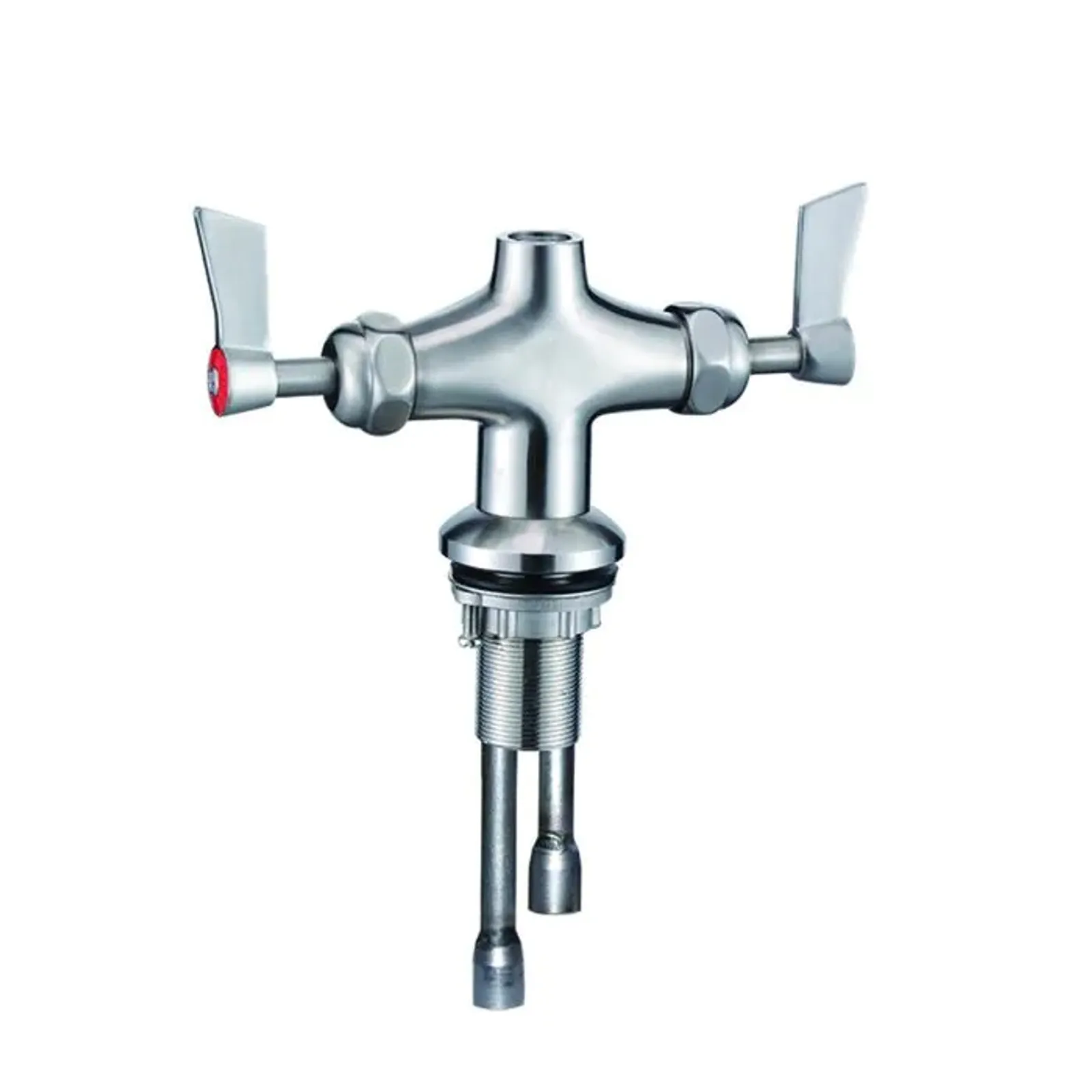 Guardian Tapware T-3M63134 - Stainless Steel Dual Hob Mounted Tap Body