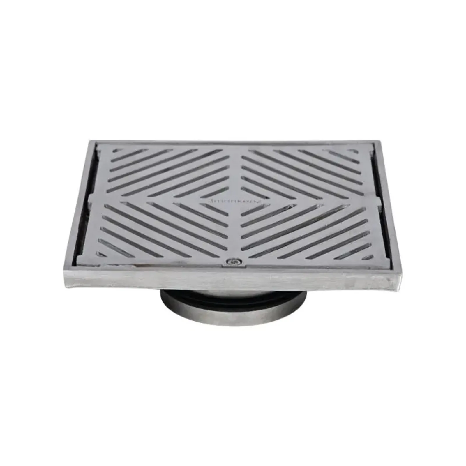 3Monkeez FW-200S-316 - 200mm Square Floor Waste (Heel Proof)
