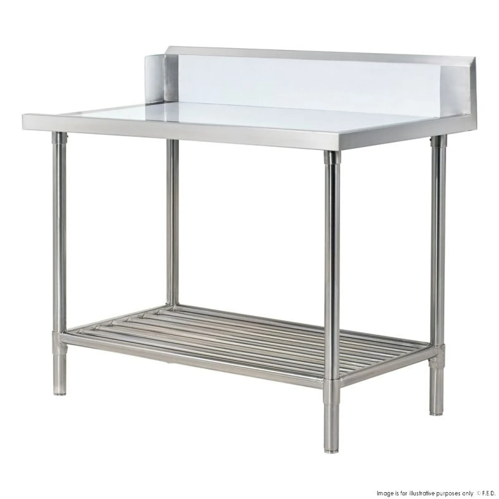 Modular Systems WBBD7-0600L/A - All Stainless Steel Dishwasher Bench Left Outlet