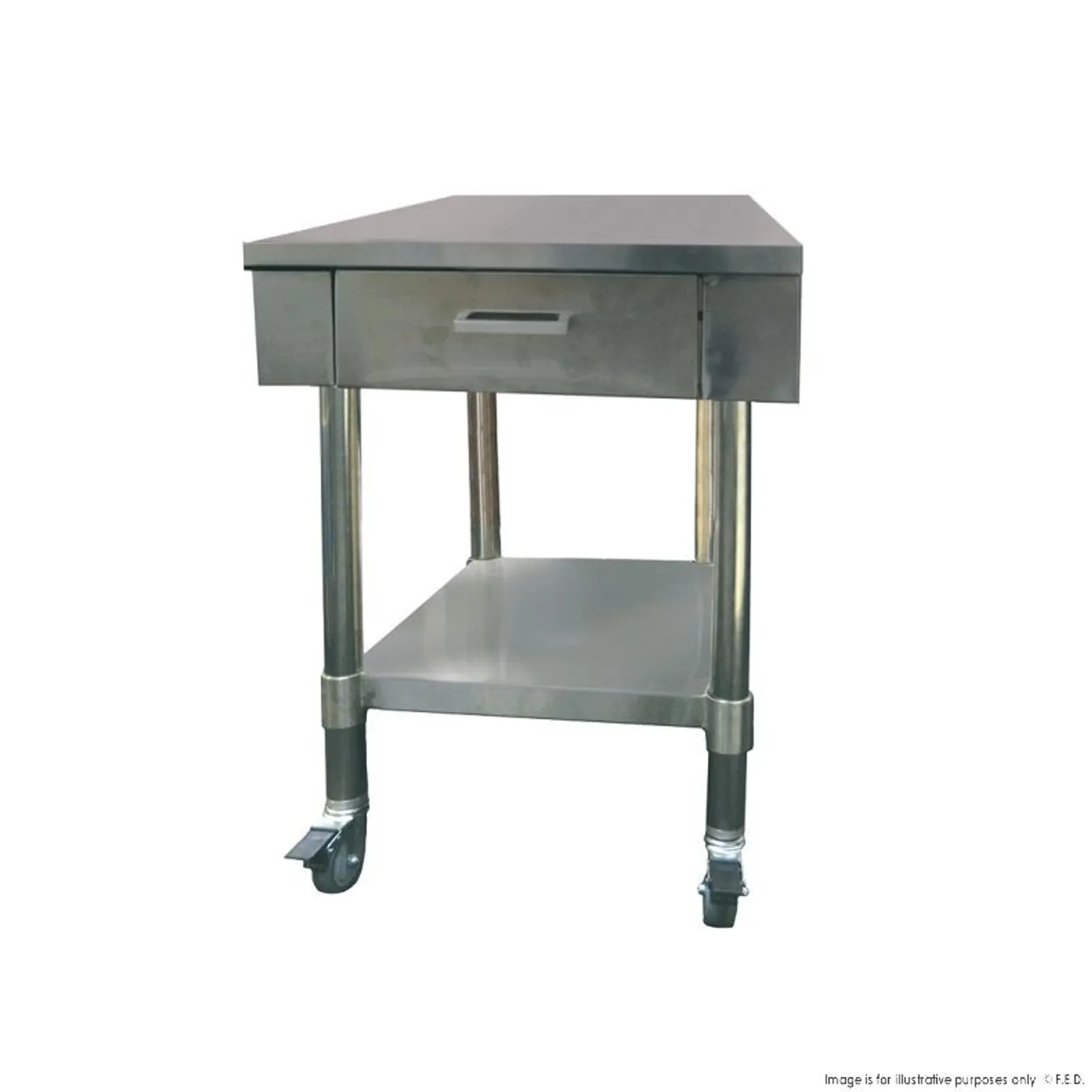 Modular Systems SWBD7-1 - Work Bench with 1 Drawer and Undershelf