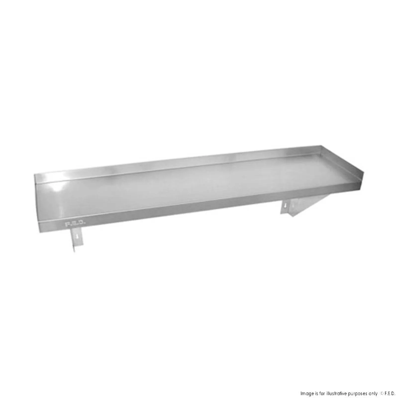 Modular Systems 0600-WS1 - 600mm Solid Wallshelf