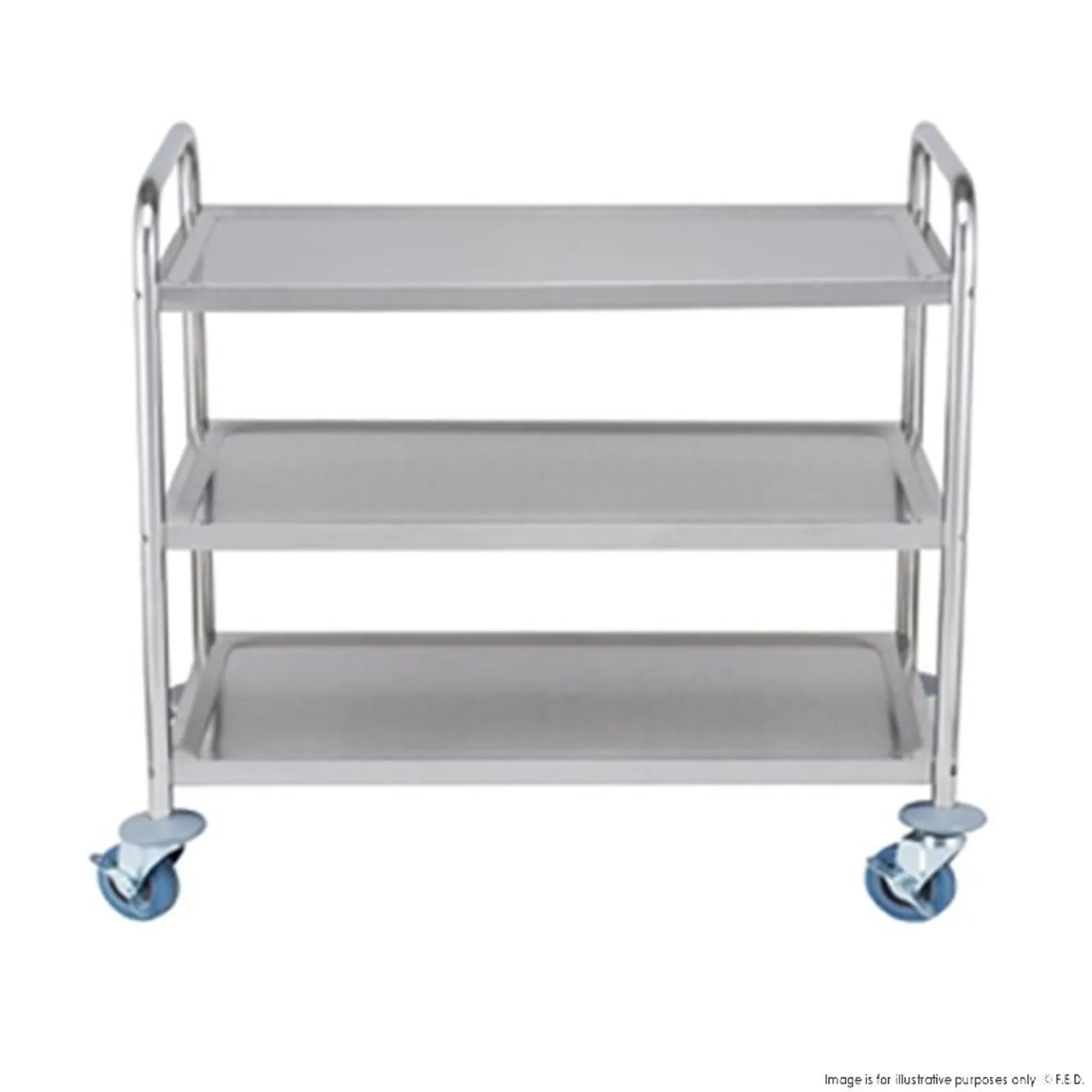 Modular Systems YC-103 - Stainless Steel Trolley