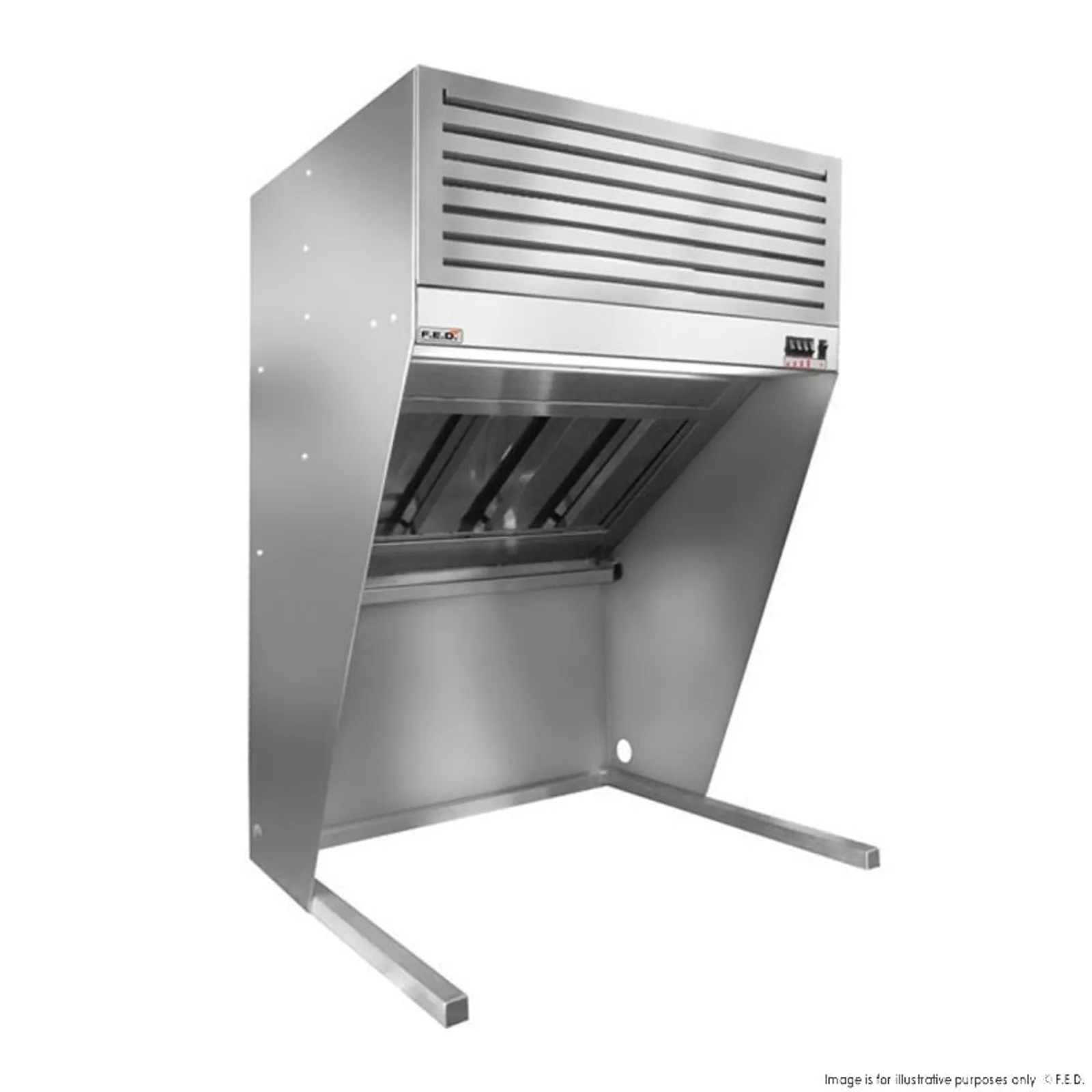 Modular Systems HOOD1200A - Bench Top Filtered Hood - 1200mm