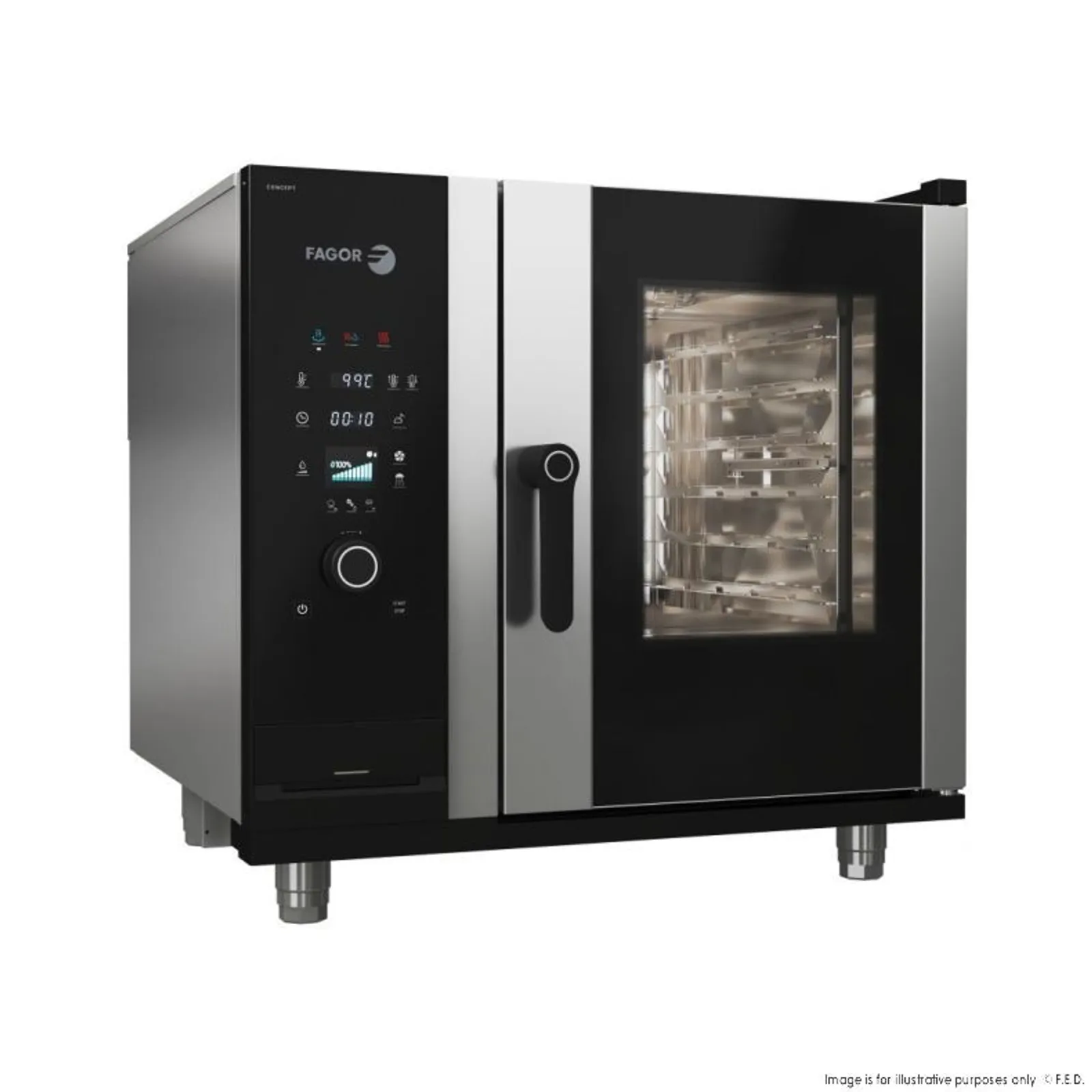 Fagor Professional CW-061ERSWS - IKORE Concept 6 Trays Combi Oven