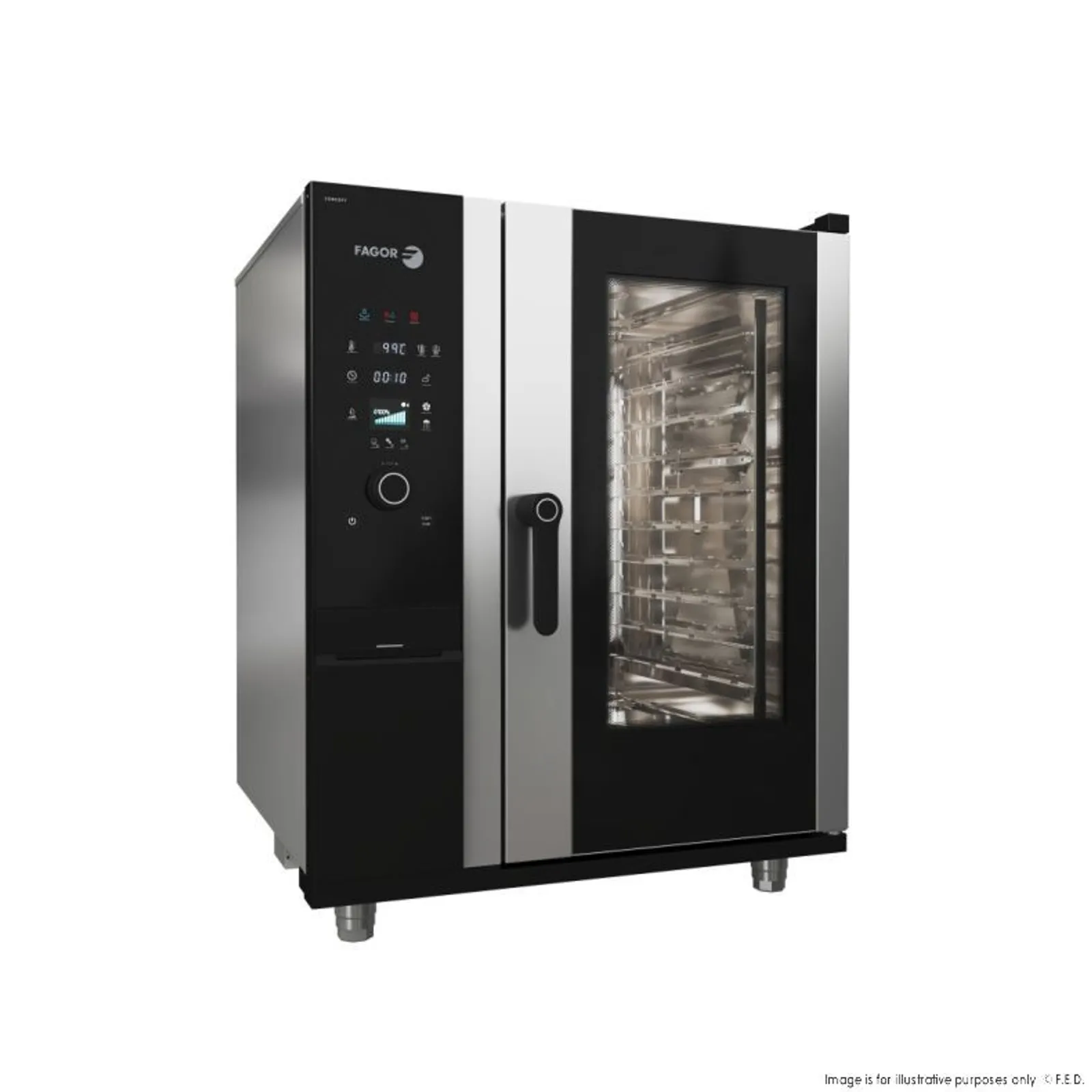 Fagor Professional CW-101ERSWS - IKORE Concept 10 Trays Combi Oven