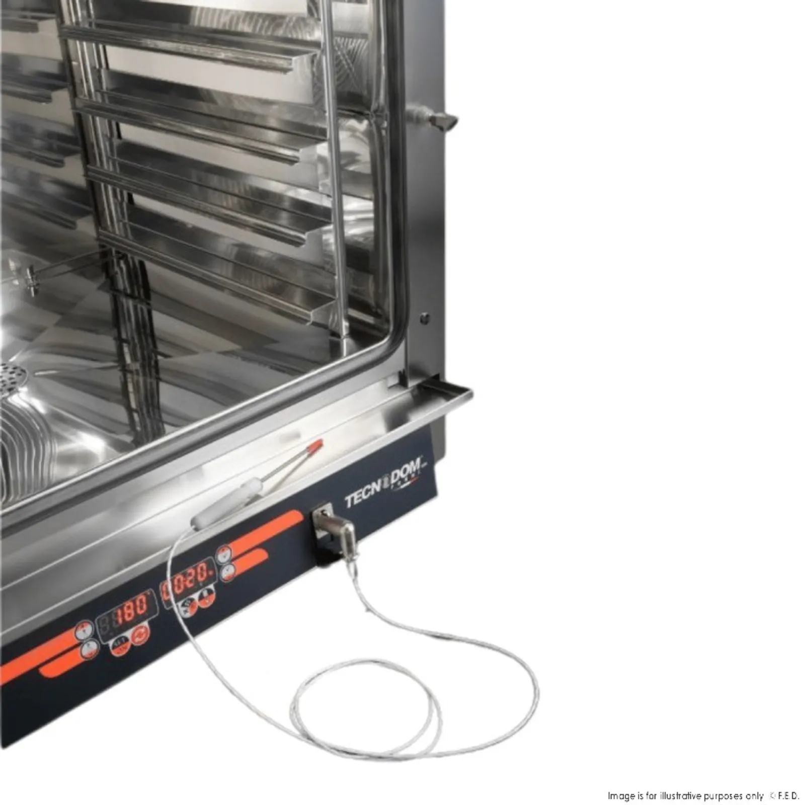 Tecnodom TD-6NE - Nerone MID Digital 6 Tray Combi Oven