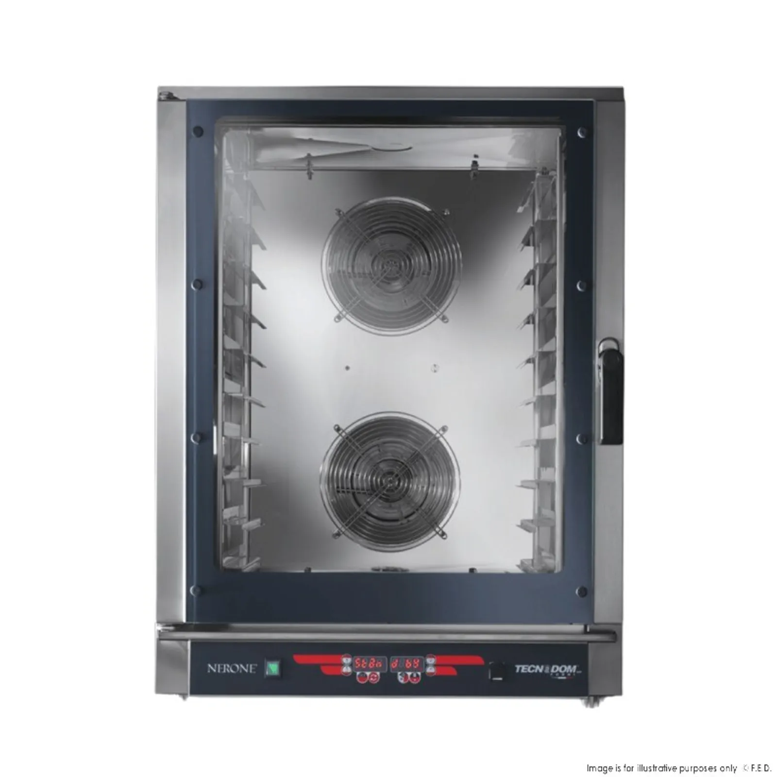 Tecnodom TD-10NE - Nerone MID Digital 10 Tray Combi Oven