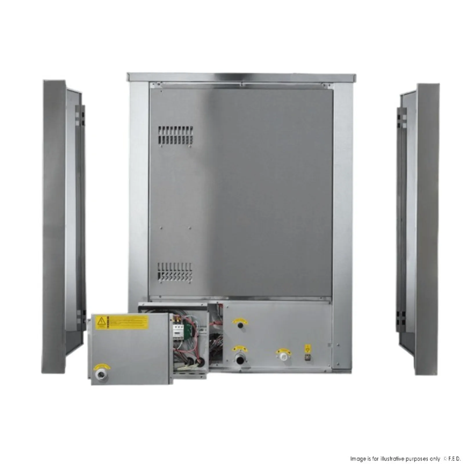 Tecnodom TD-10NE - Nerone MID Digital 10 Tray Combi Oven