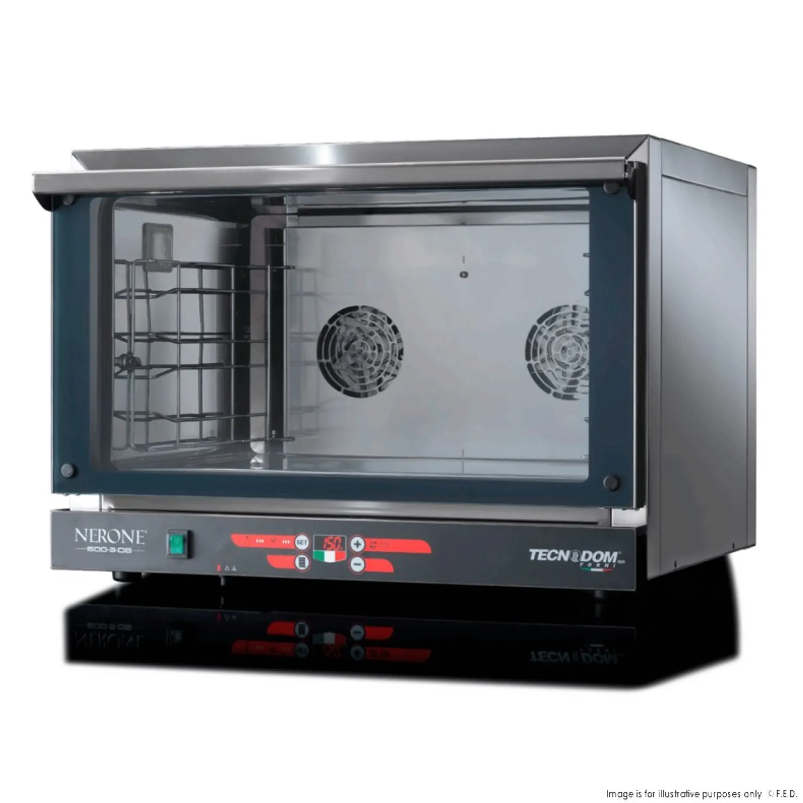 Tecnodom TDE-3BD - Tray Digital Convection Oven