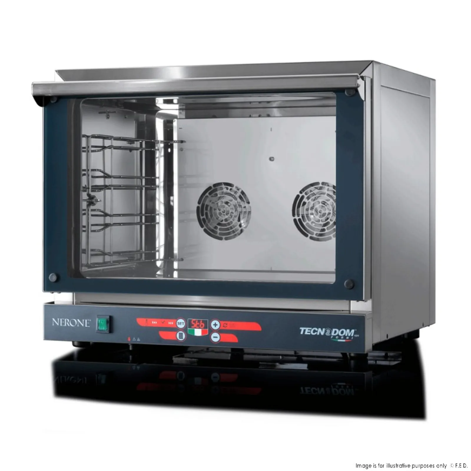 Tecnodom TDE-4CGND - Tray Digital Convection Oven