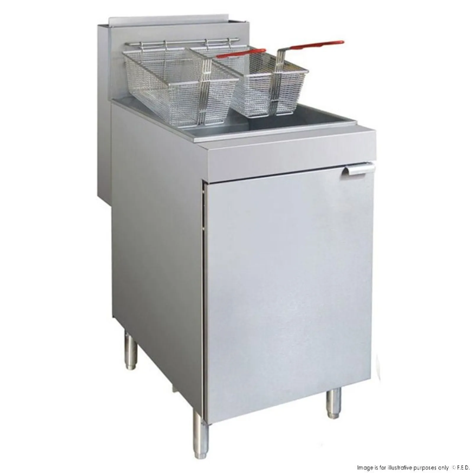 Frymax RC300E - Superfast Natural Gas Tube Fryer