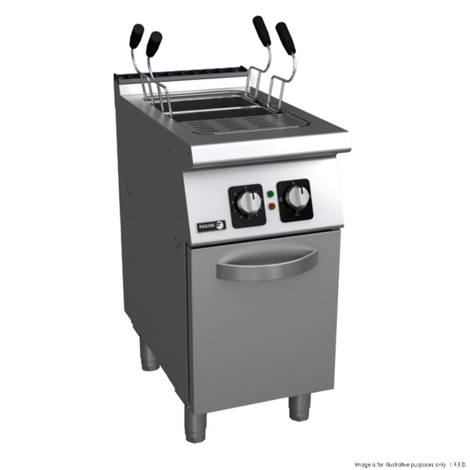 Fagor Professional CP-E7126 - Kore 700 Series Electric Pasta Cooker with 2 Baskets