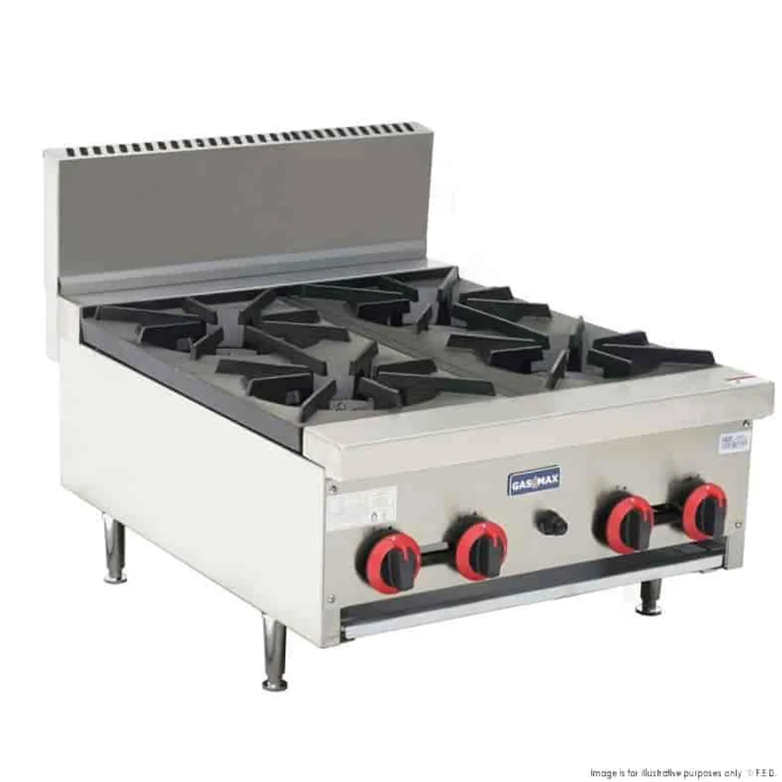 Gasmax RB-4ELPG - Gas Cook top 4 burner