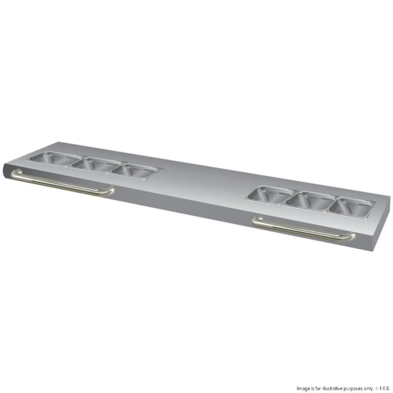 Gasmax QR-48-BR - Removable Basting Rail