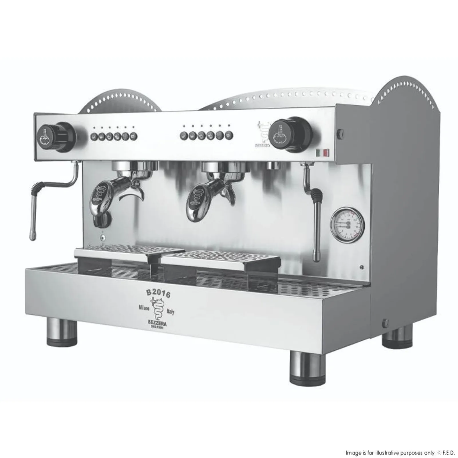 Bezzera BZB2016S2DE - Professional Espresso Machine