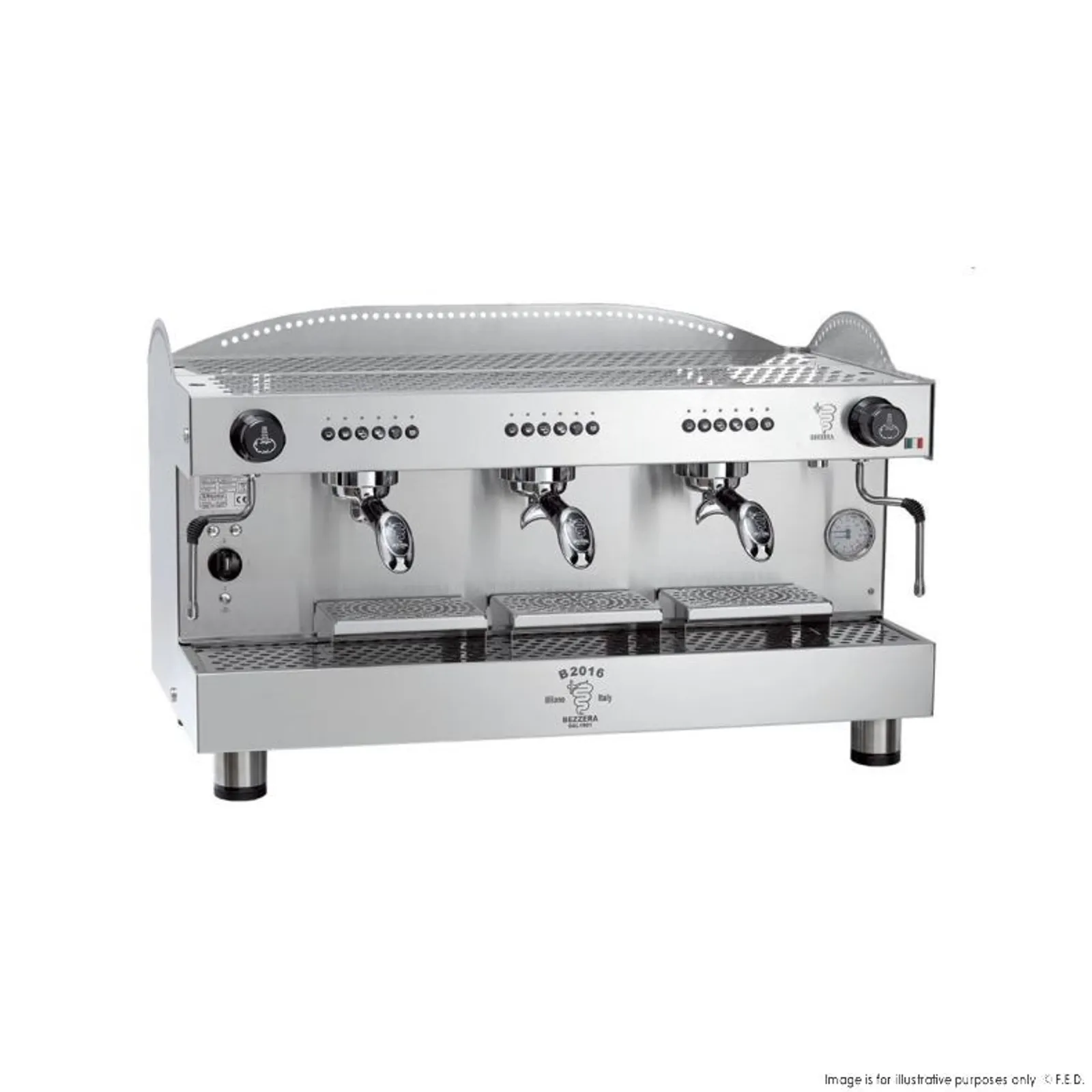 Bezzera BZB2016S3DE - Professional Espresso Machine