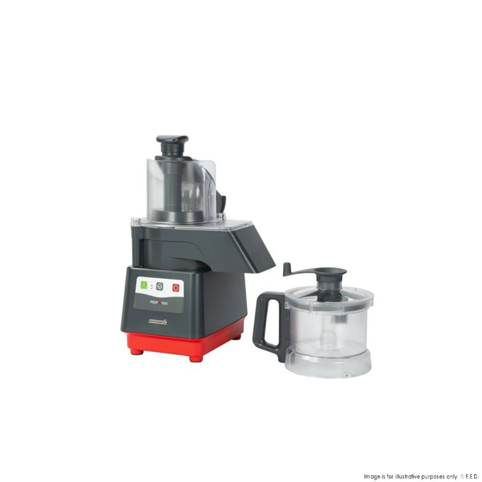 Dito Sama P4U-PS201 - Combination Cutter/Slicer 1 Speed 2.6L Copolyester Bowl