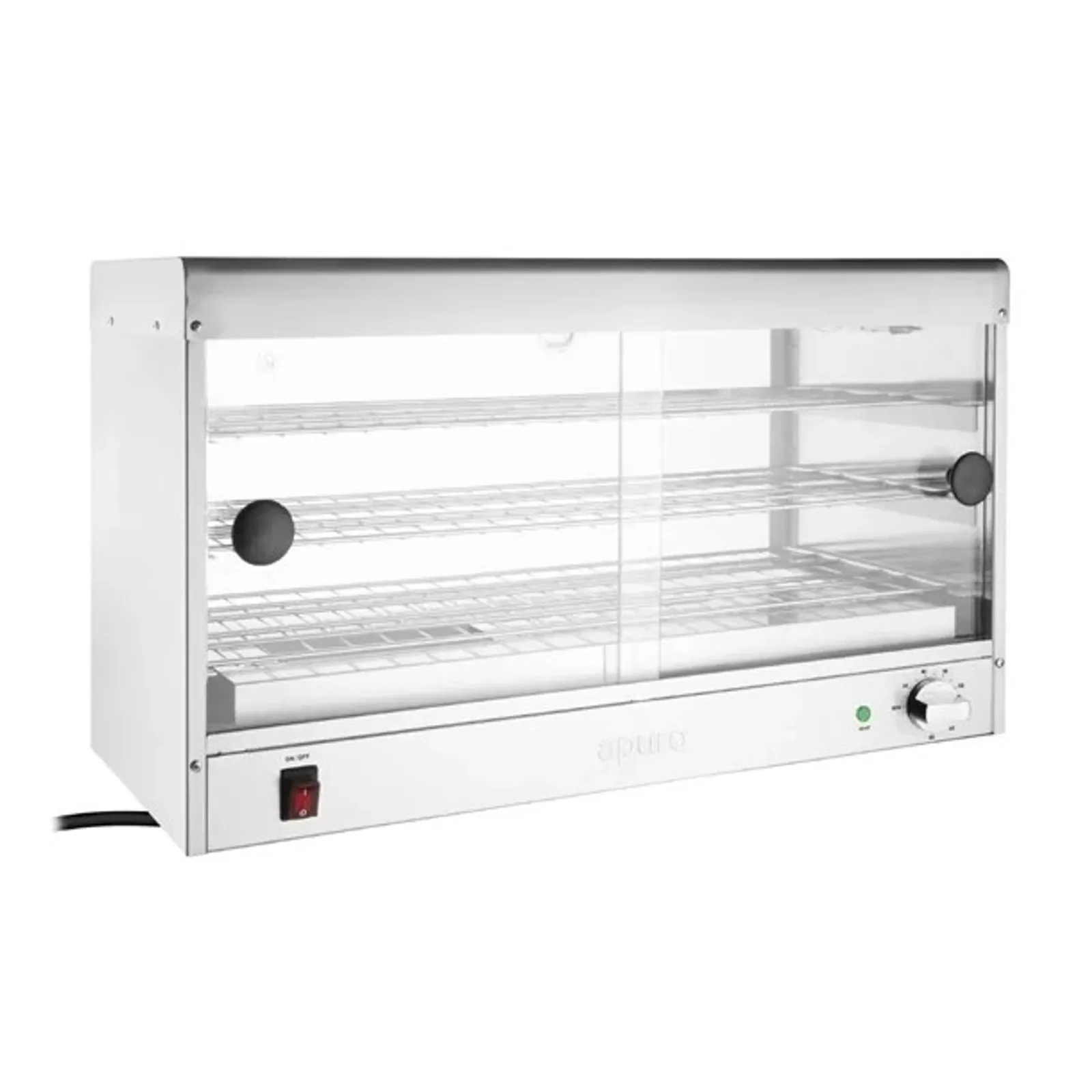 Apuro CJ559-A - Economy Pie Cabinet 60 Pie Capacity