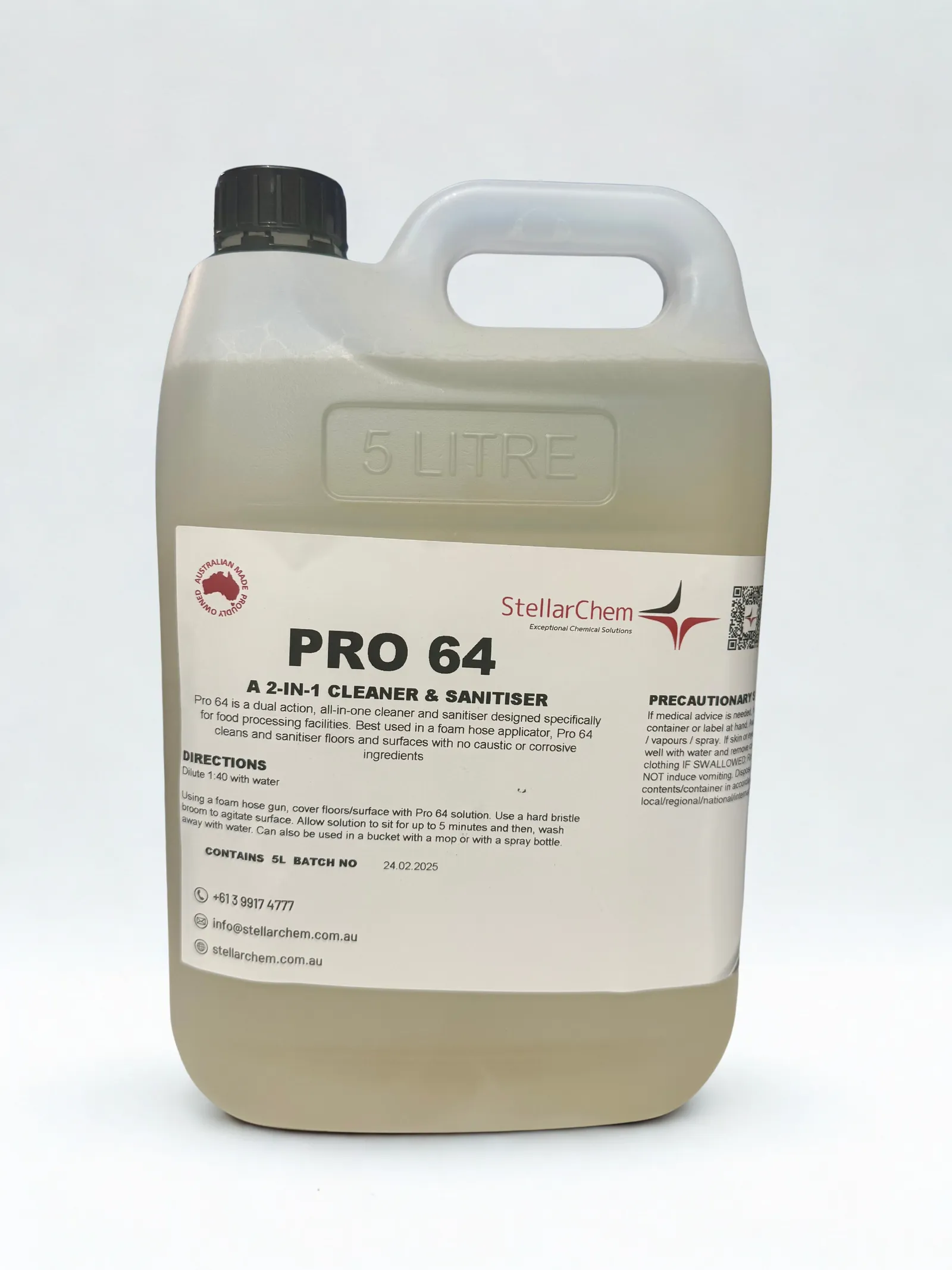 StellarChem WCPRO64L5 - Pro 64 5L