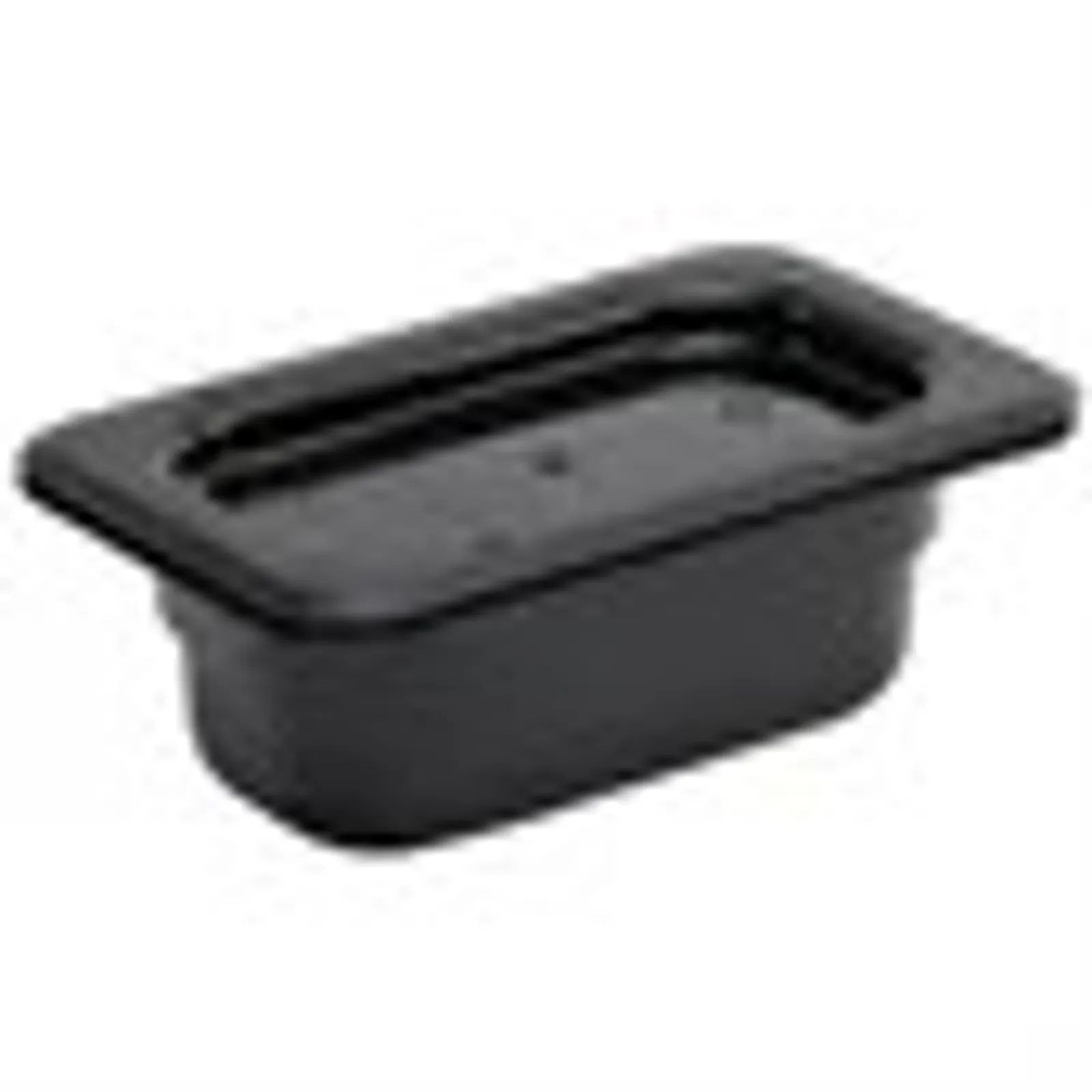 Vogue U472 - Black Polycarbonate 1/9 Gastronorm Tray 65mm