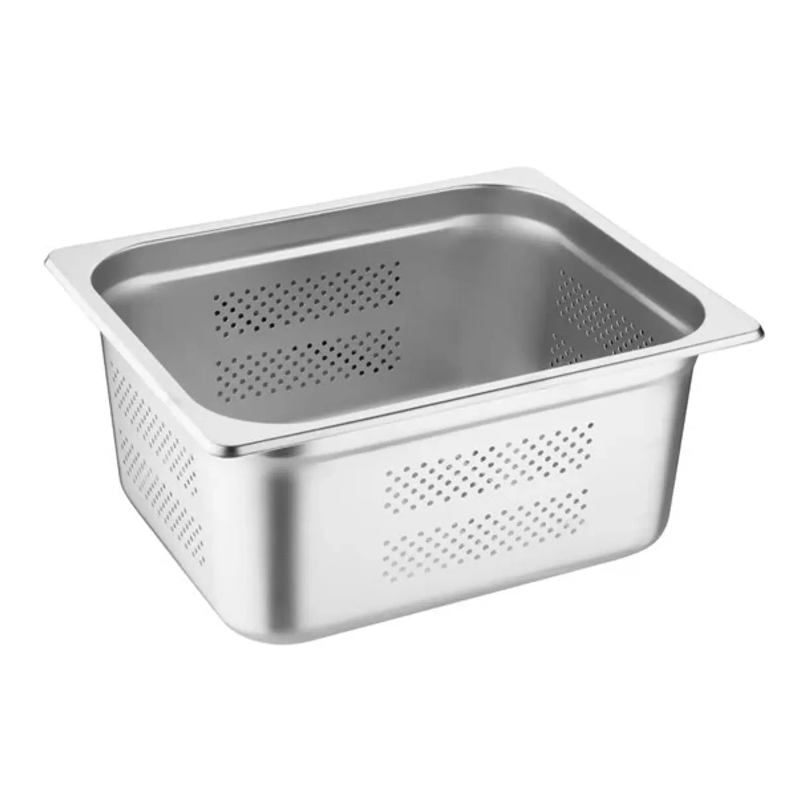 Vogue K846-A - Stainless Steel Perforated 1/2 Gastronorm Tray 150mm
