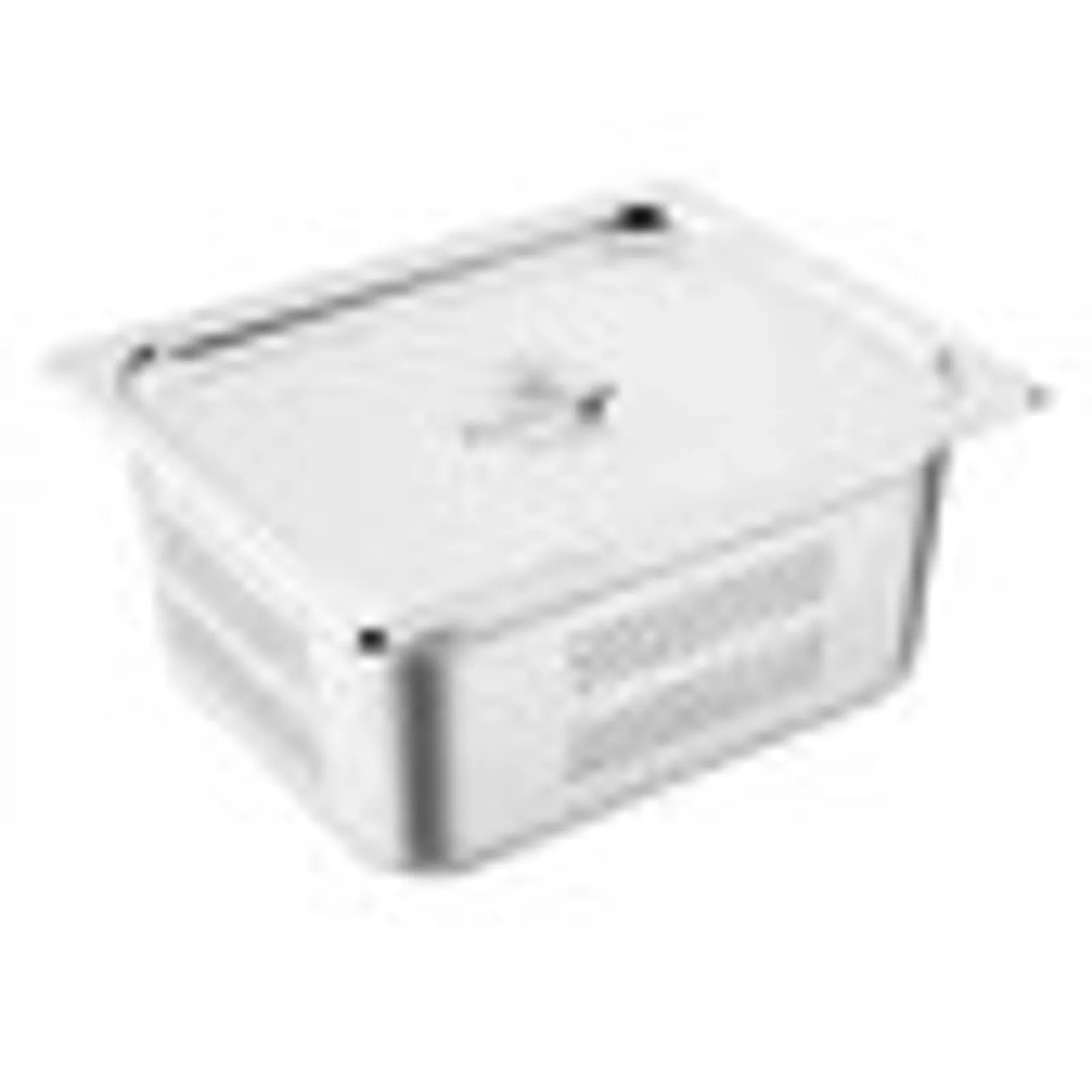Vogue K846-A - Stainless Steel Perforated 1/2 Gastronorm Tray 150mm