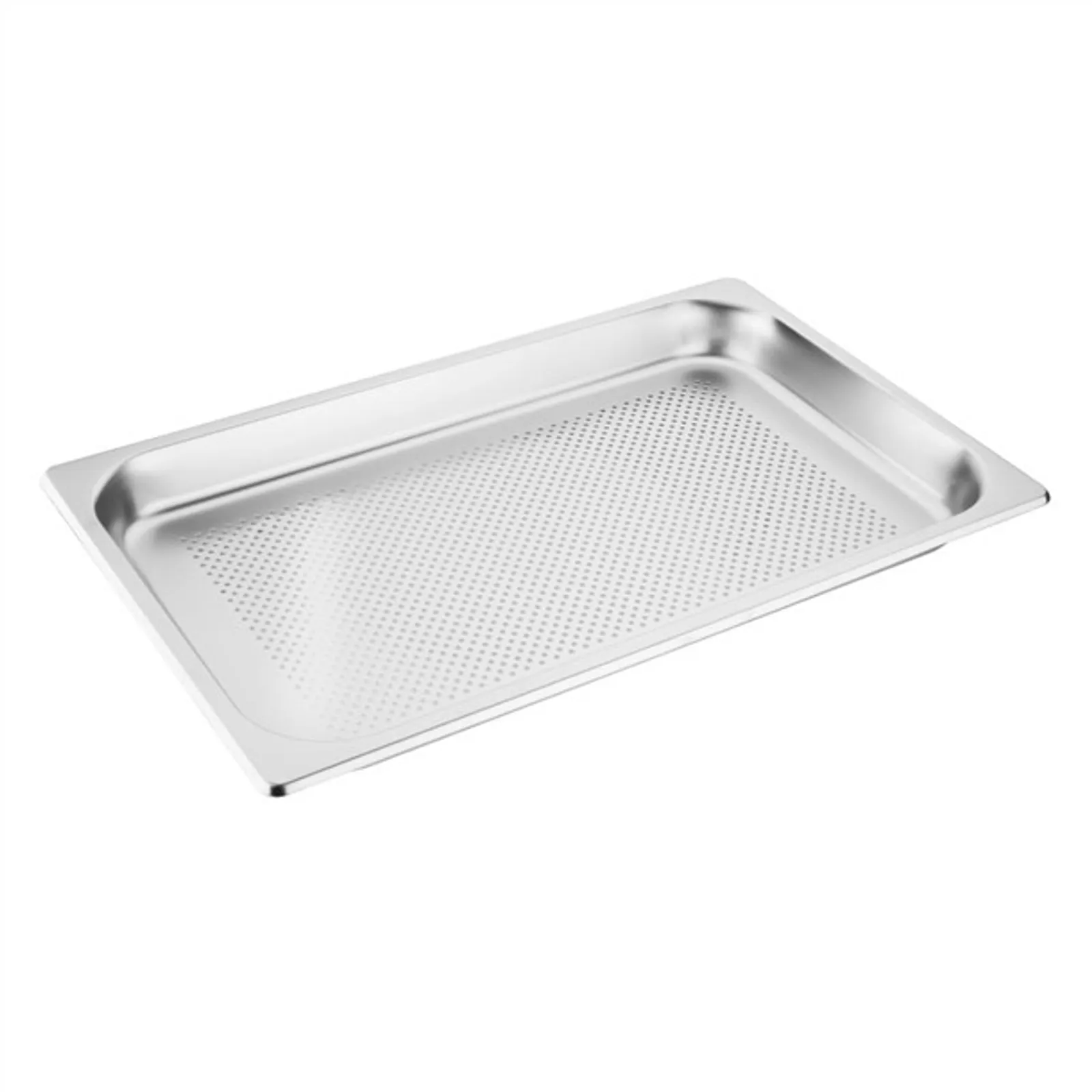 Vogue K839-A - Stainless Steel Perforated 1/1 Gastronorm Tray 40mm