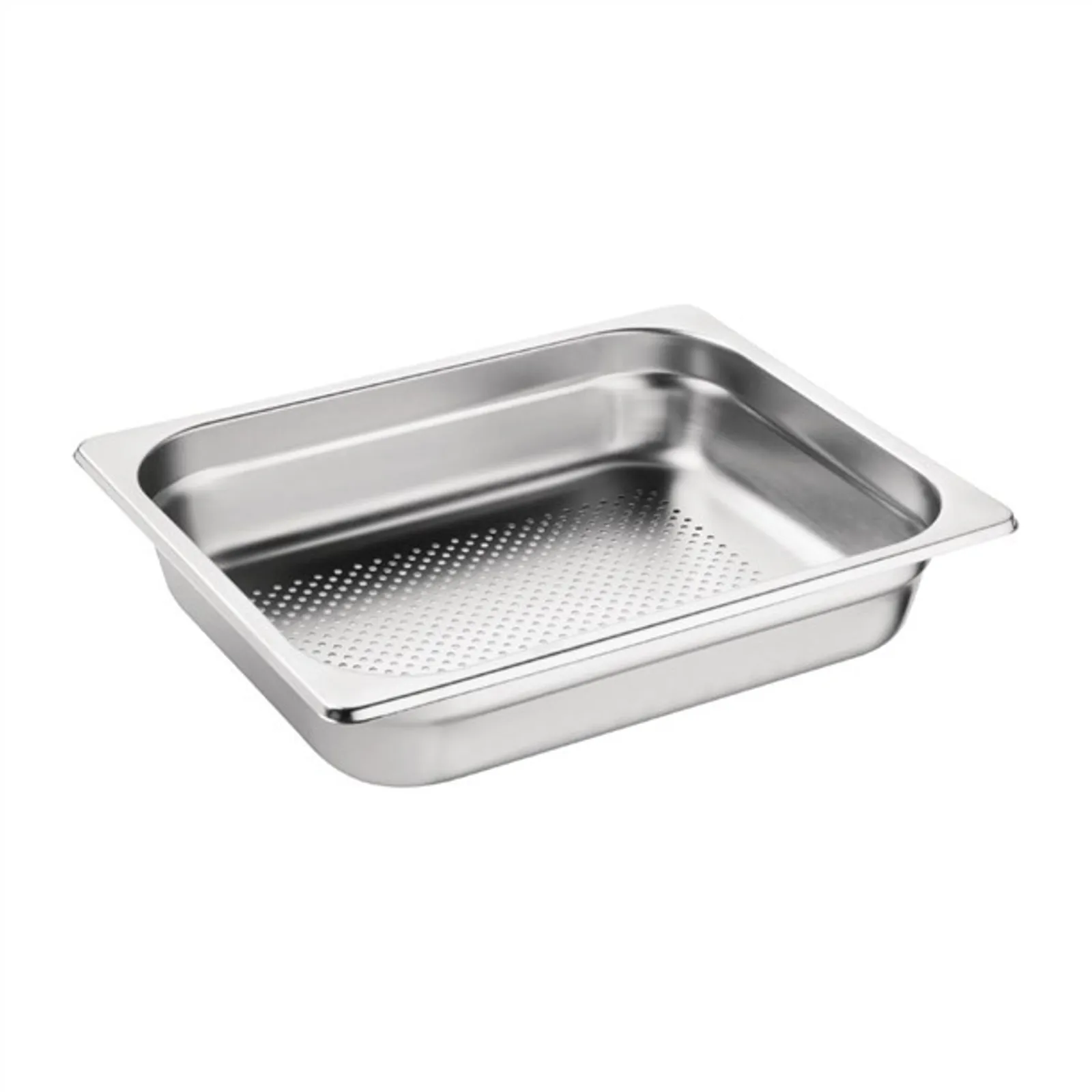 Vogue DN703 - Stainless Steel Perforated 1/2 Gastronorm Tray 65mm