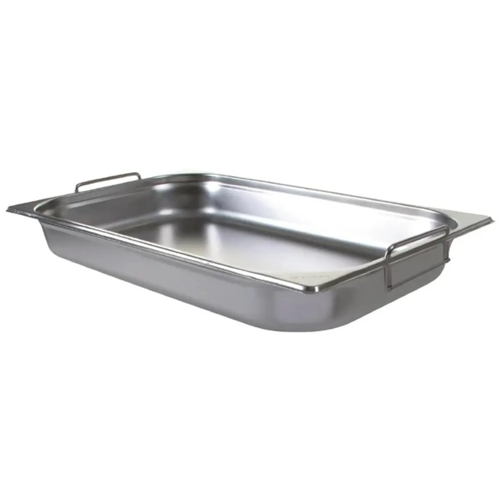 Vogue CB178-A - Stainless Steel 1/1 Gastronorm Pan with Handles 65mm