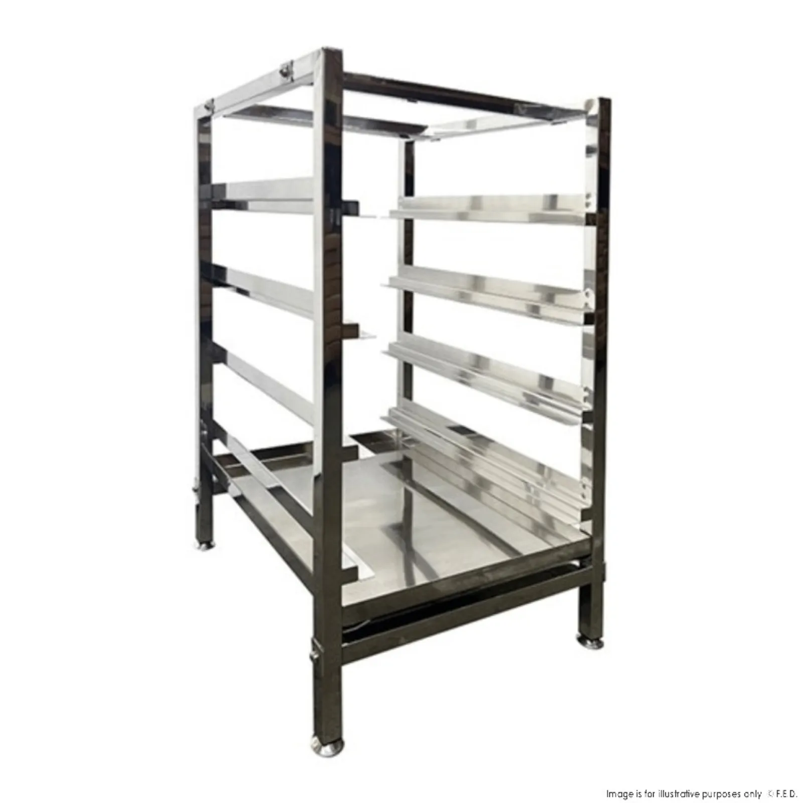 Modular System 415770 - Glasswasher Basket Stand 4 Tray