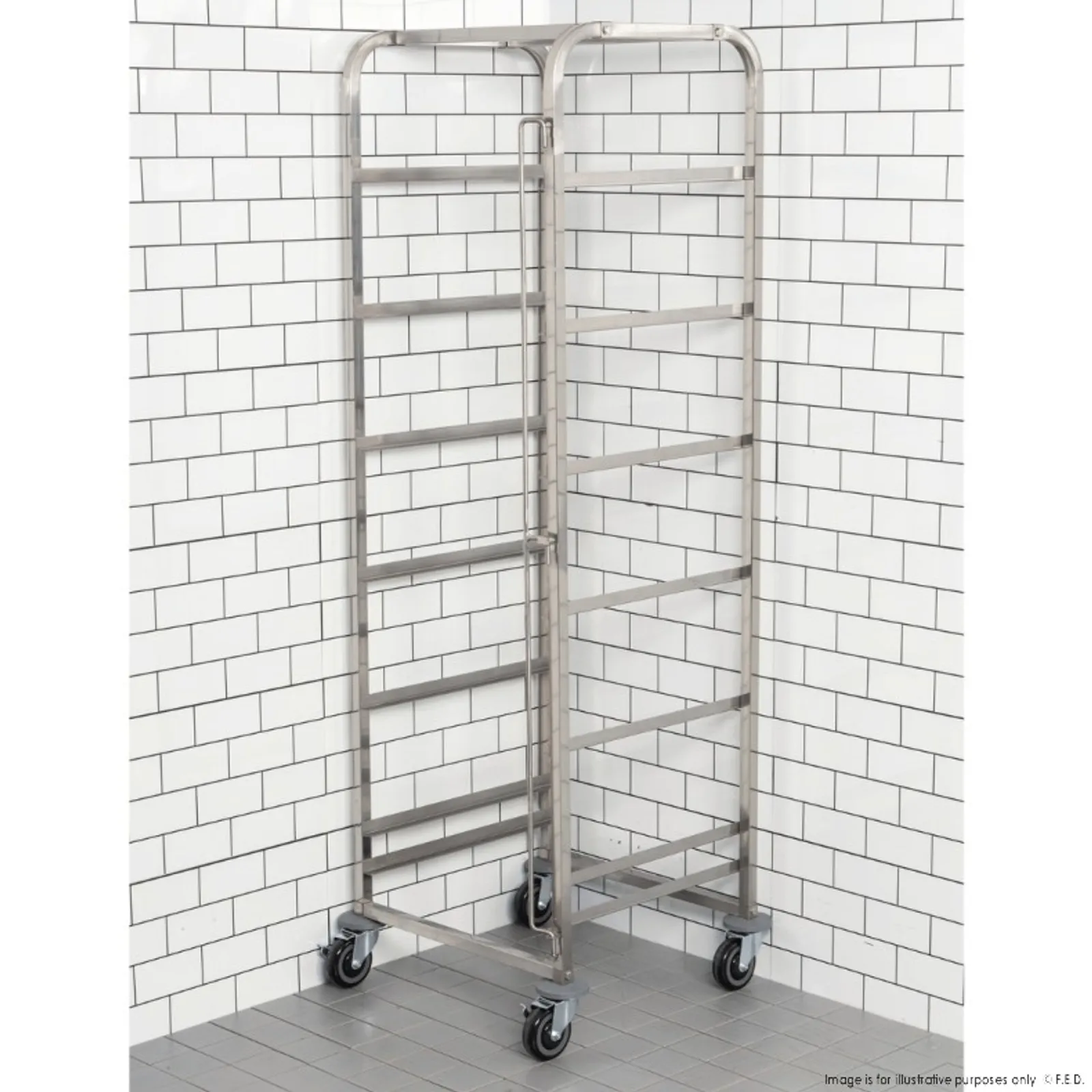 Modular System 404092 - Dishwasher Basket Trolley 6 Tray