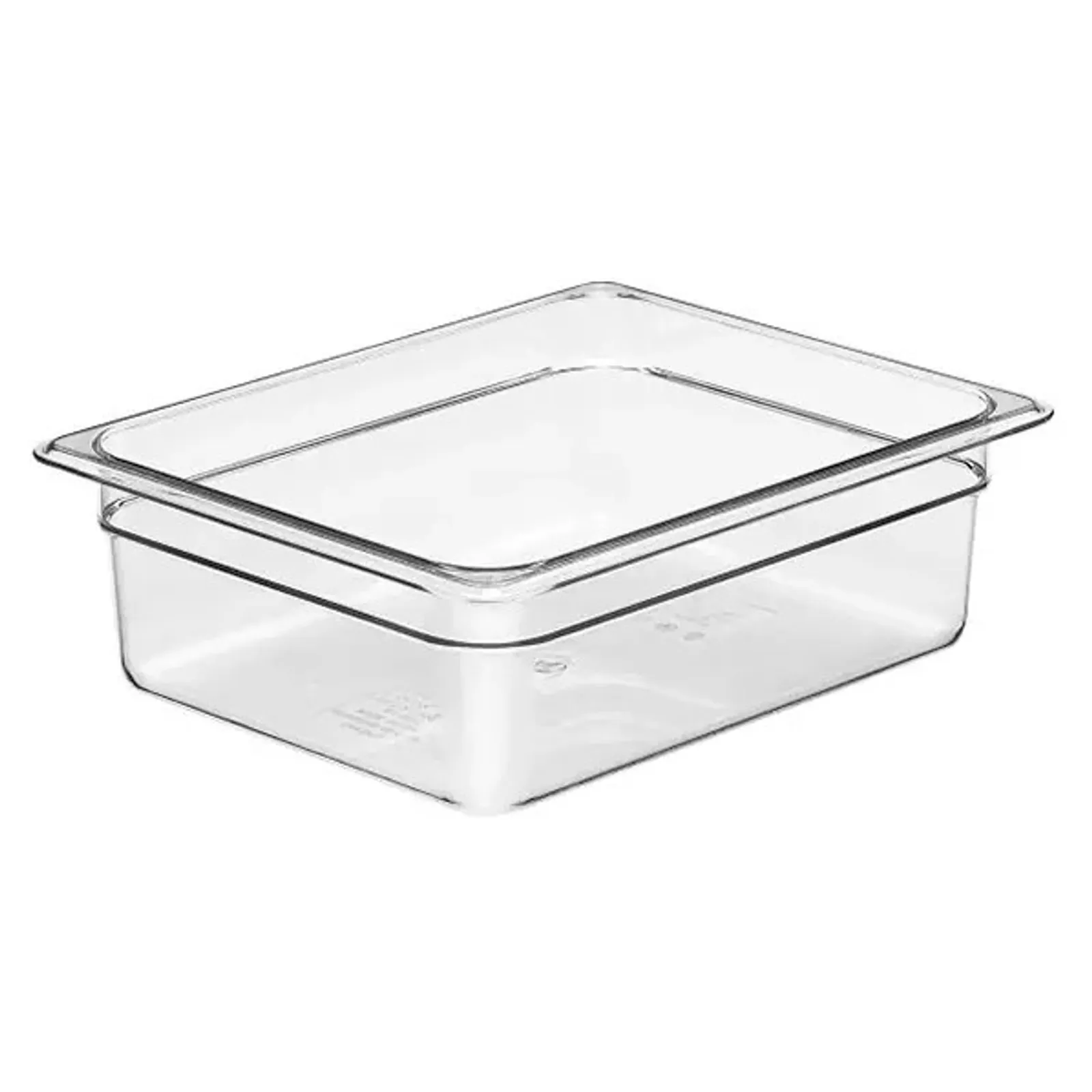 Cambro 24CW135 - Polycarbonate Food Pan 1/2 Size, 100mm 5.9L - Clear