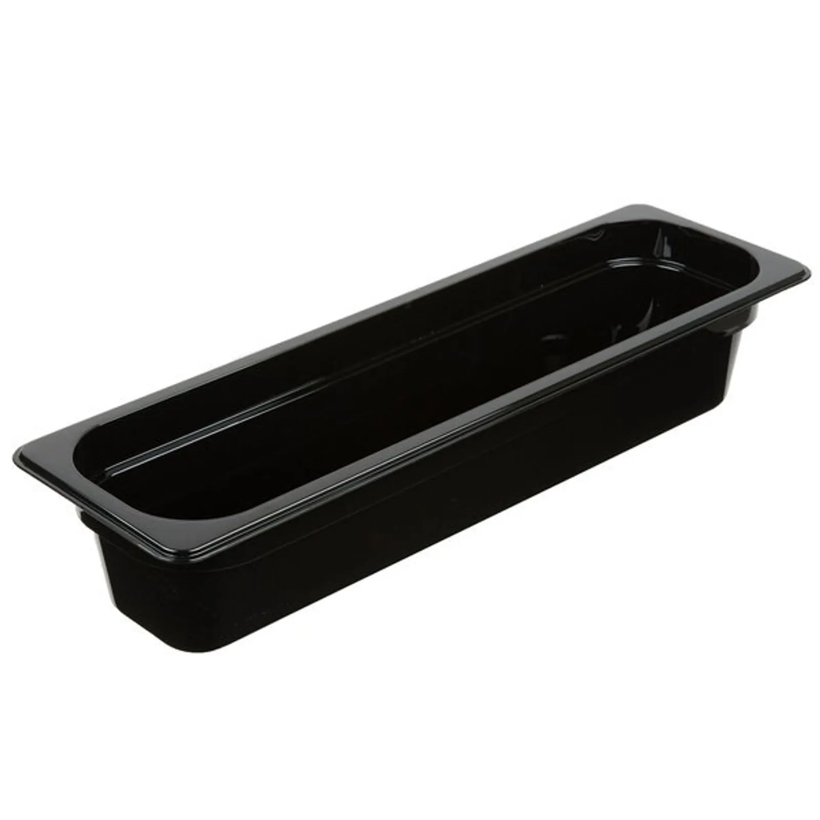 Cambro 24LPCW110 - Polycarbonate Food Pan 1/2 Size Long, 100mm 5L - Black