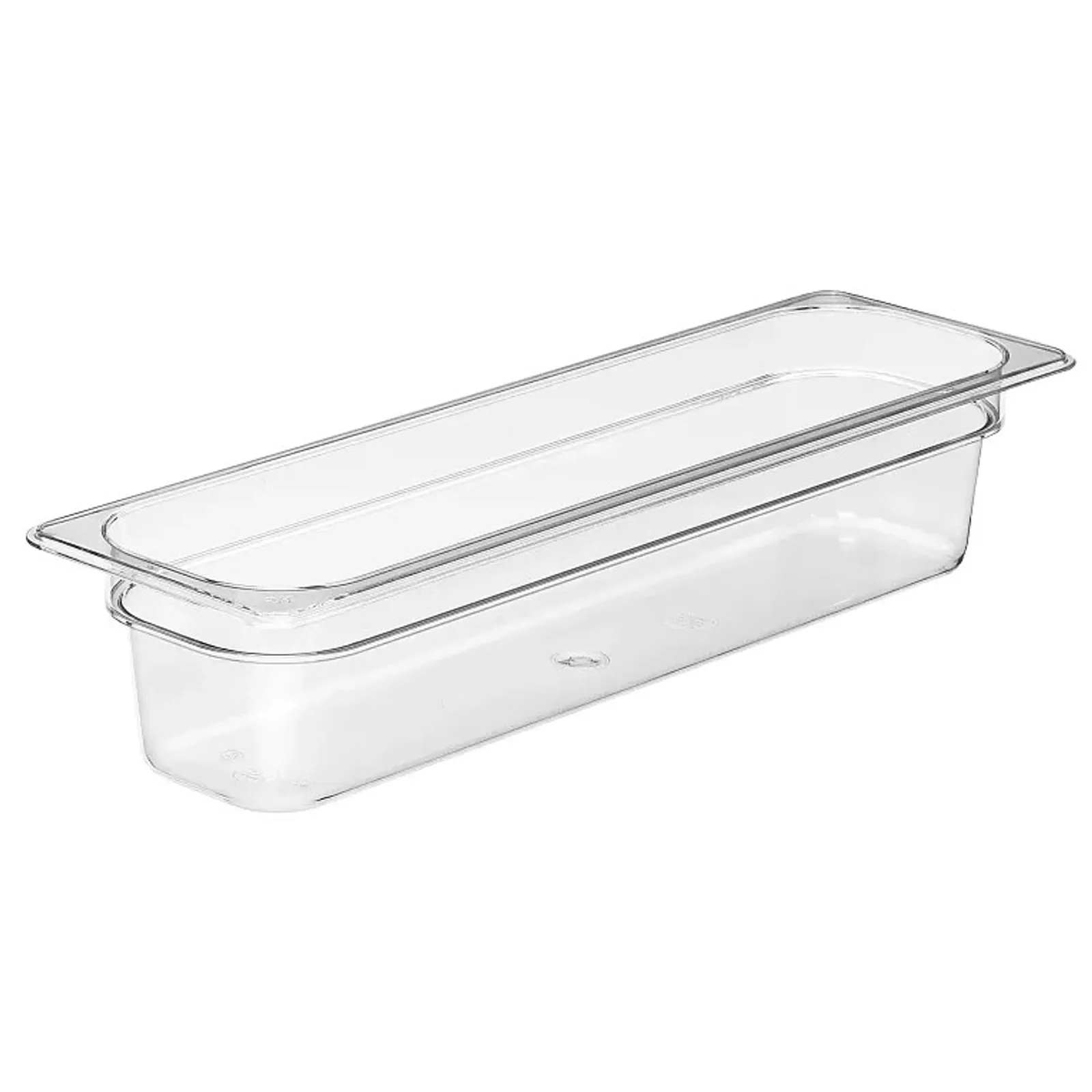 Cambro 24LPCW135 - Polycarbonate Food Pan 1/2 Size Long, 100mm 5L - Clear