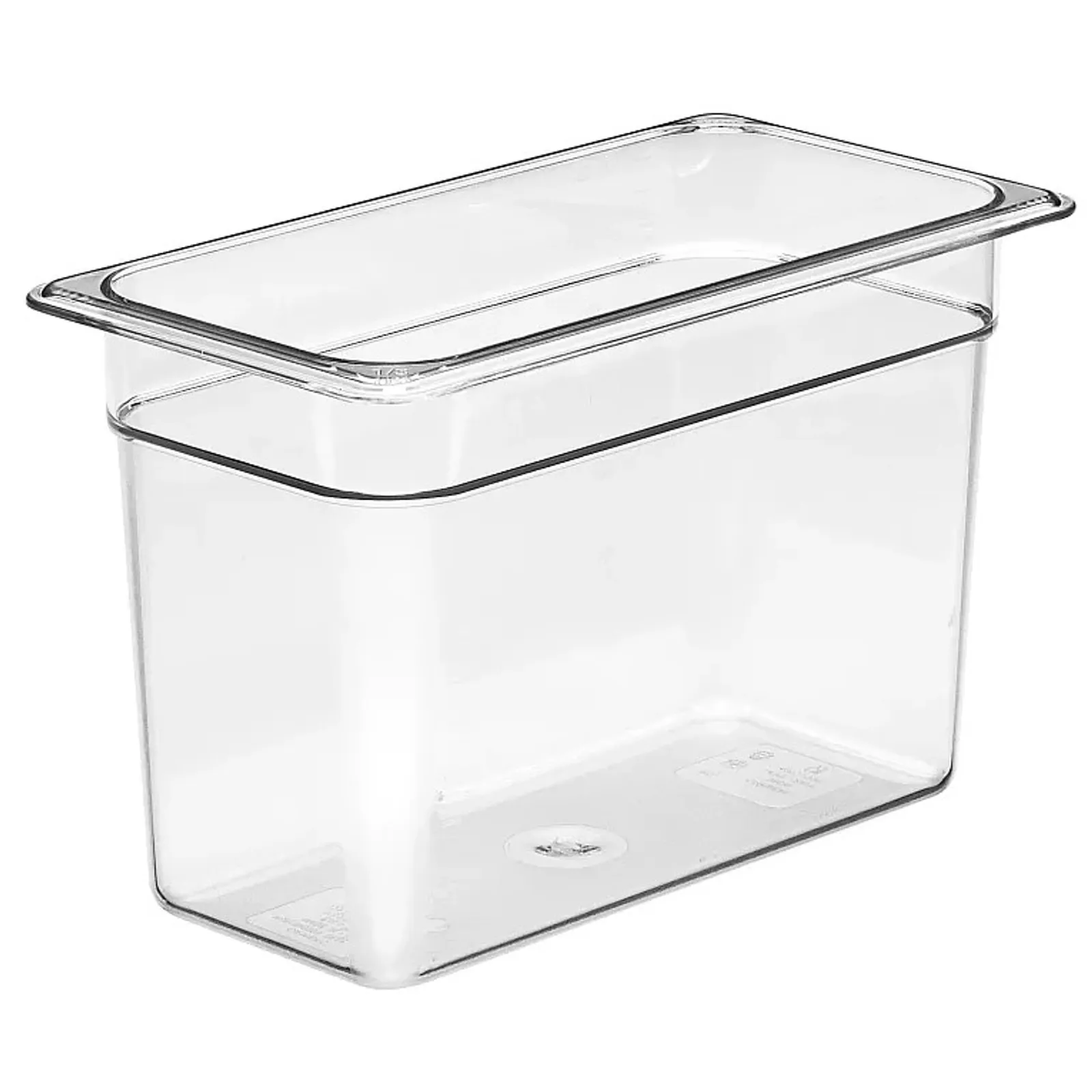 Cambro 38CW135 - Polycarbonate Food Pan 1/3 Size, 200mm Deep - Clear