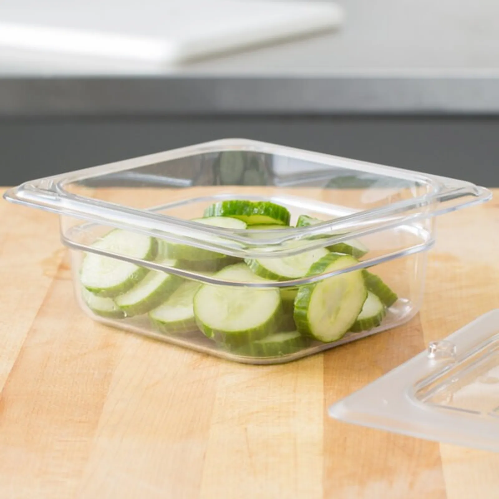 Cambro 62CW135 - Polycarbonate Food Pan 1/6 Size, 65mm Deep - Clear