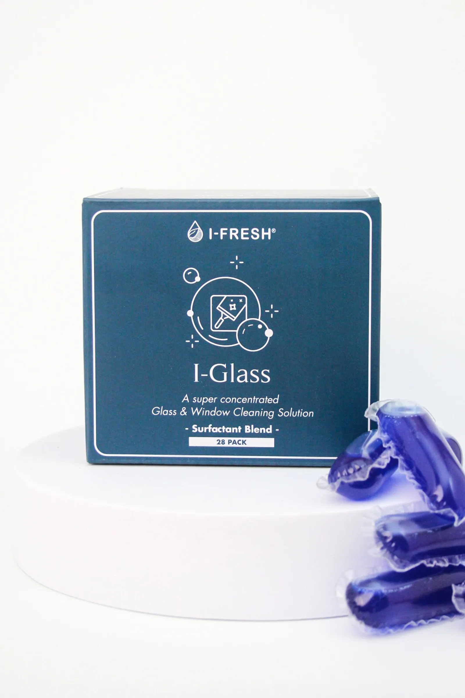 I-Fresh Podz I-Glass - Glass Cleaner (Pack of 28 Podz)