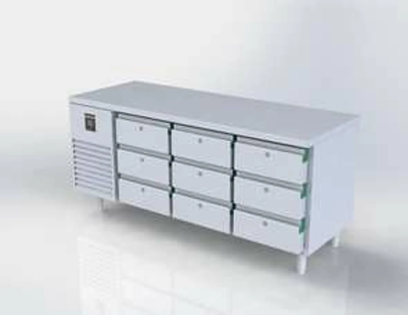 CyberChill MCU321-UTTT - 3 Door Wide Counter Chiller