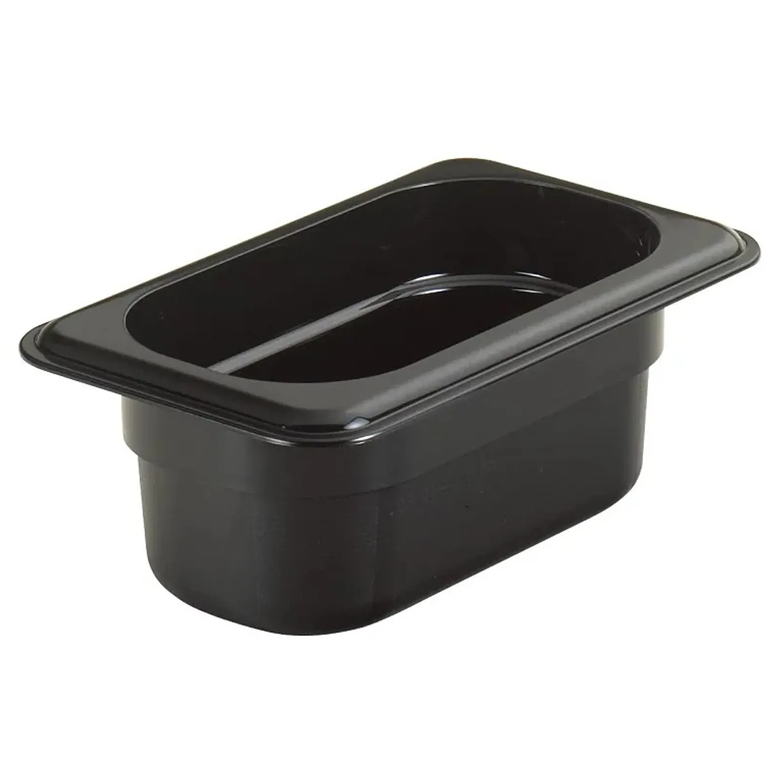 Cambro 92CW110 - Polycarbonate Food Pan 1/9 Size, 65mm Deep - Black