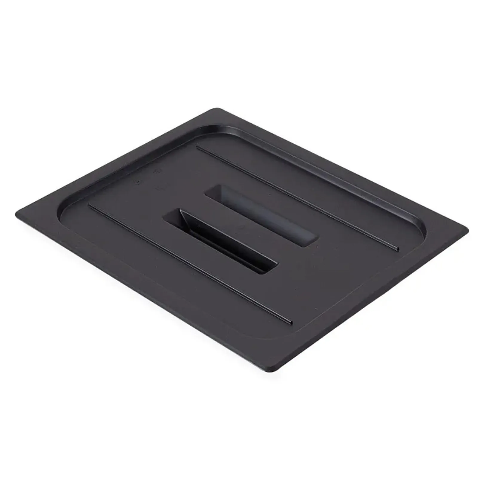 Cambro 20CWCH110 - Camwear Polycarbonate Cover with Handle GN 1/2 - Black