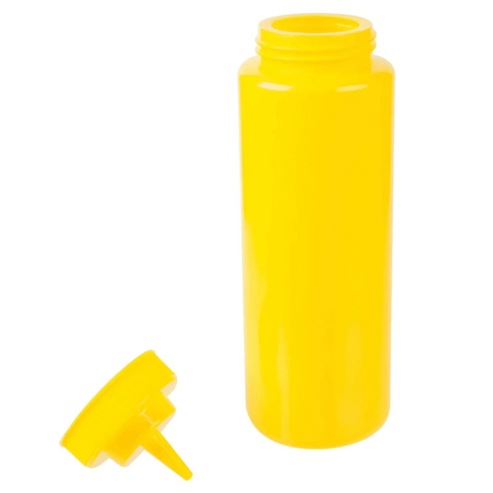 KH Classik Chef 12432 - KH Plastic Squeeze Bottle 708mL Wide Mouth Yellow