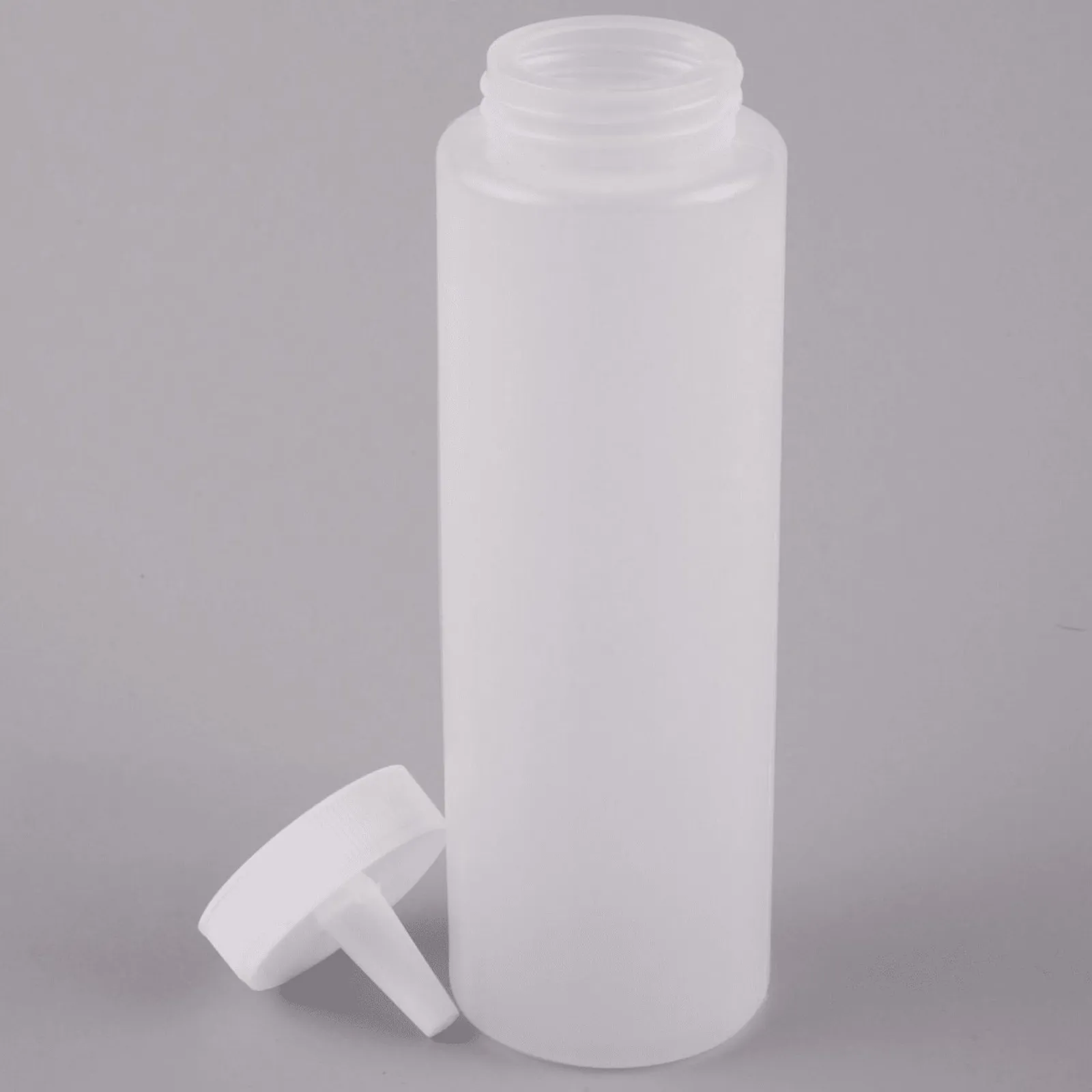 KH Classik Chef 12424 - KH Plastic Squeeze Bottle 472mL Wide Mouth Clear