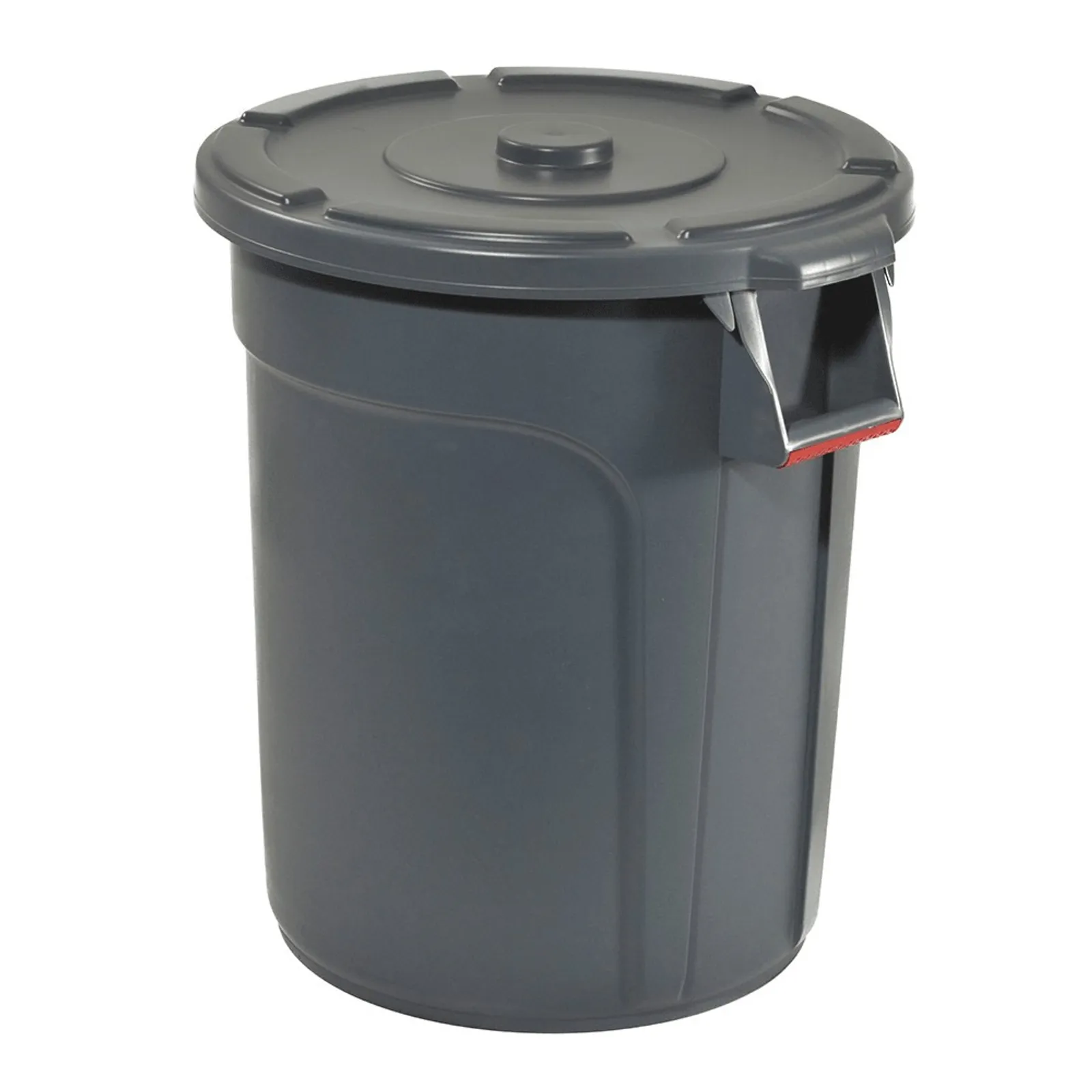 KH TRUST® Commercial 17813 - Thor Round Bin 75lt Grey (1012GY) Food Grade